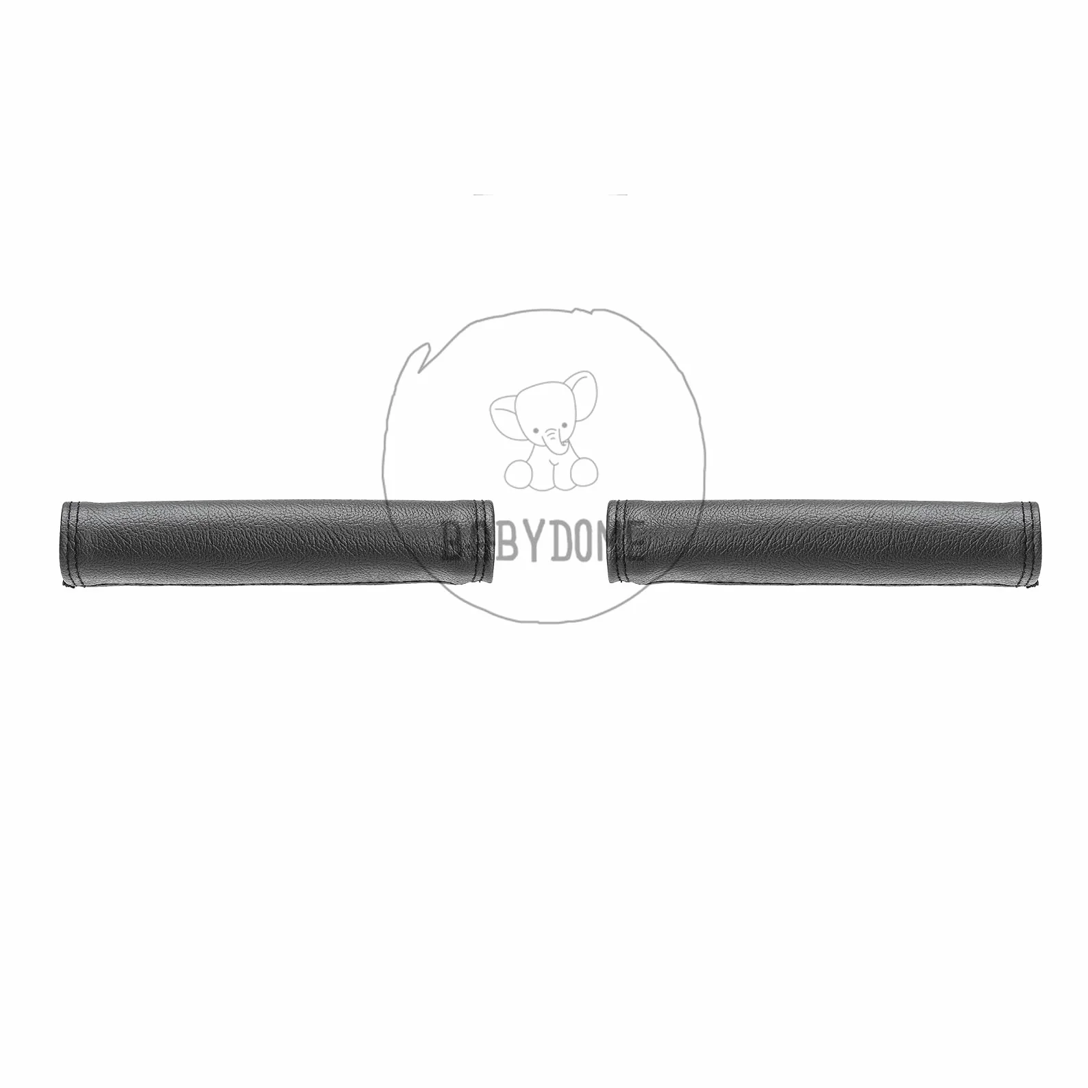 Coprimanubrio compatibile con Bugaboo Fox 1,2,3 e Dragonfly. Realizzato a mano in ecopelle di prima qualità. Resistente al sole, all'usura e allo sbiadimento. Colore nero.