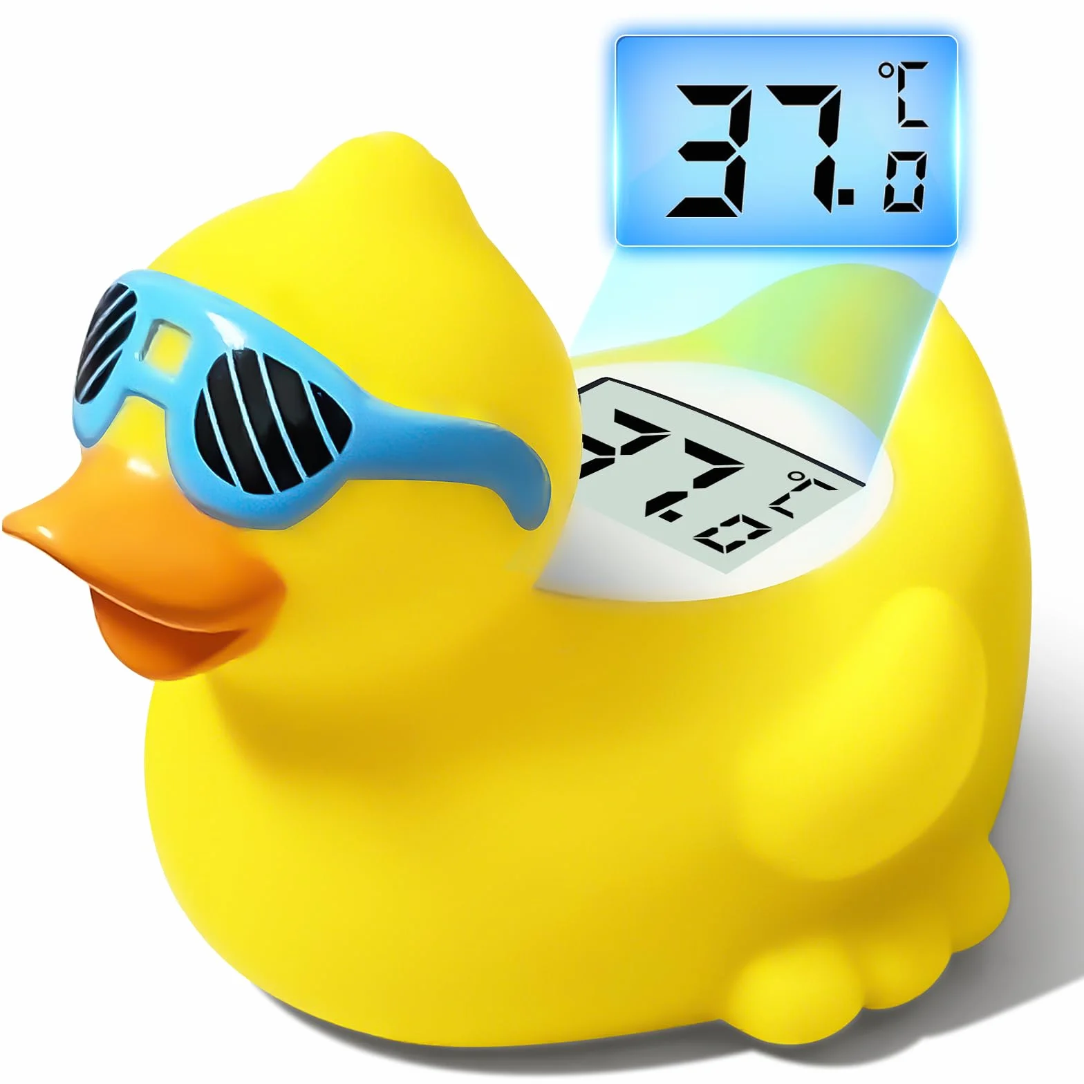 Termometro da Bagno per Bambini, Convertibile tra ℉ e ℃, Termometro di Sicurezza per Neonati e per la Temperatura della Stanza, Giocattolo Galleggiante Sicuro per Vasca da Bagno