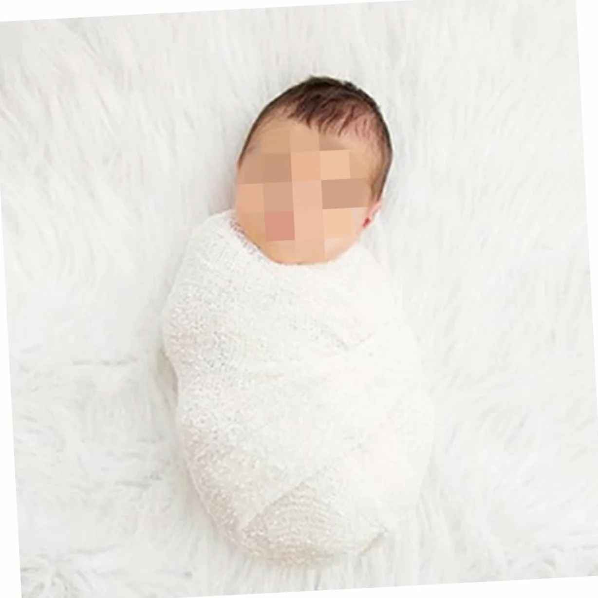 Toyvian 3 Set Coperta Per Neonati Coperta Per Fotografia Neonatale Per Fotografia Neonatale Tappetino Per e Fascia Per e 2 pezzi*3