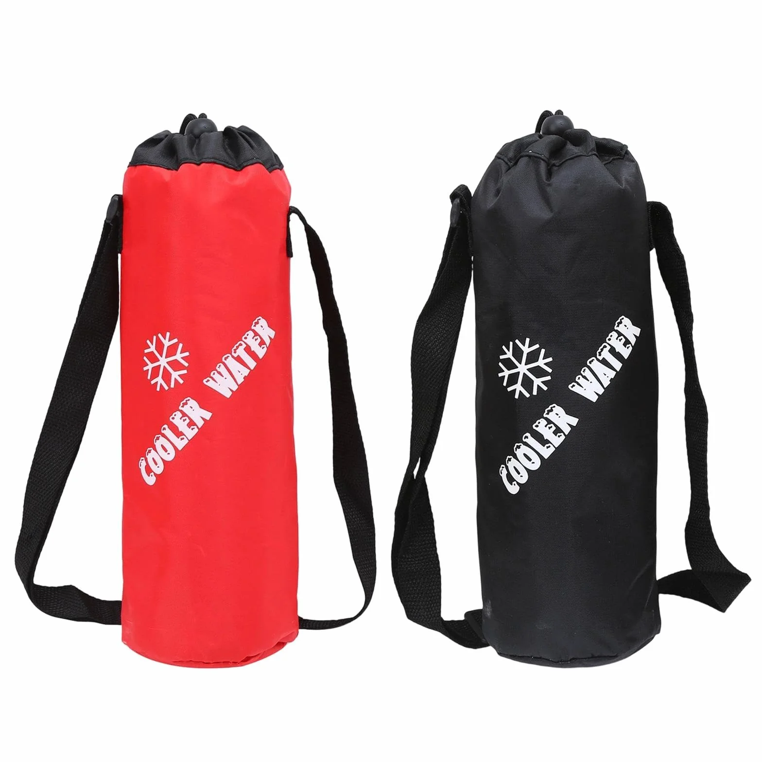 2PCS Borsa per Bottiglia Termica, Borsa Portatile per Bottiglia D'acquada 1.5 l, Piccola Borsa Termica per Bevande con Tracolla Regolabile per Esterni, ViaggiS