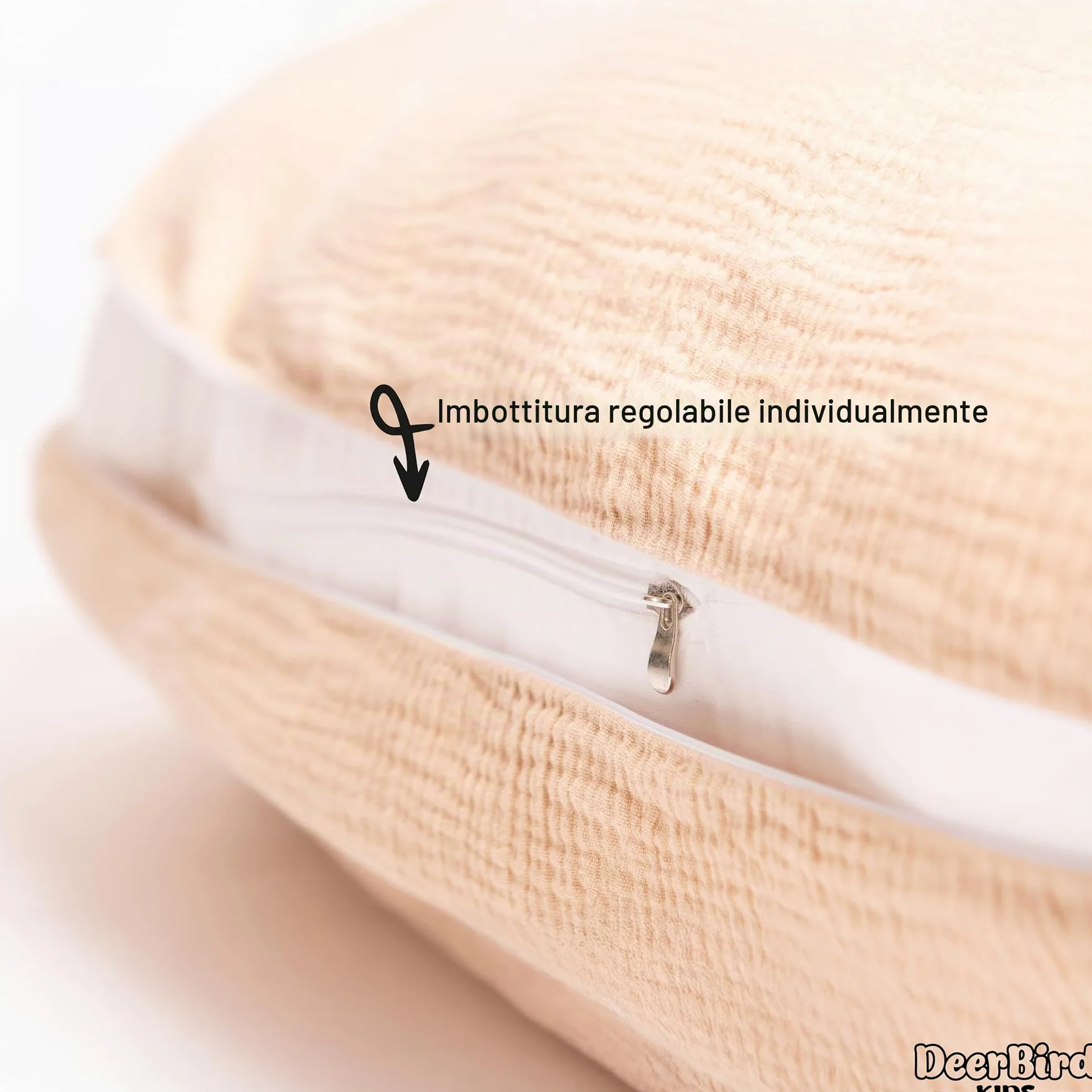 Cuscino per l'allattamento per gemelli con rivestimento lavabile in mussola di cotone, cuscino per allattamento, cuscino per gravidanza