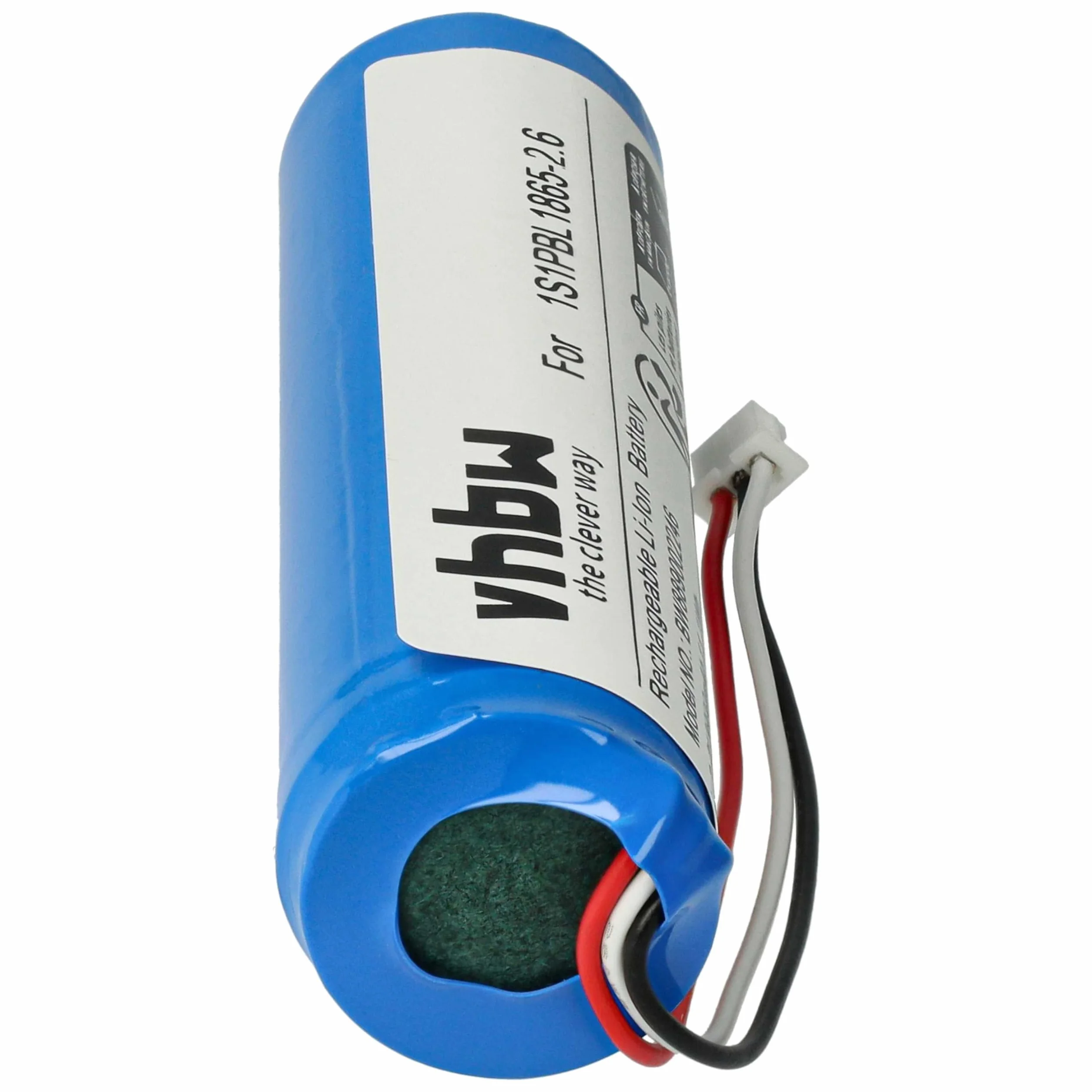 vhbw batteria sostituisce Philips 1S1PBL1865-2.6 per babyphone (3000mAh, 3,7V, Li-Ion)