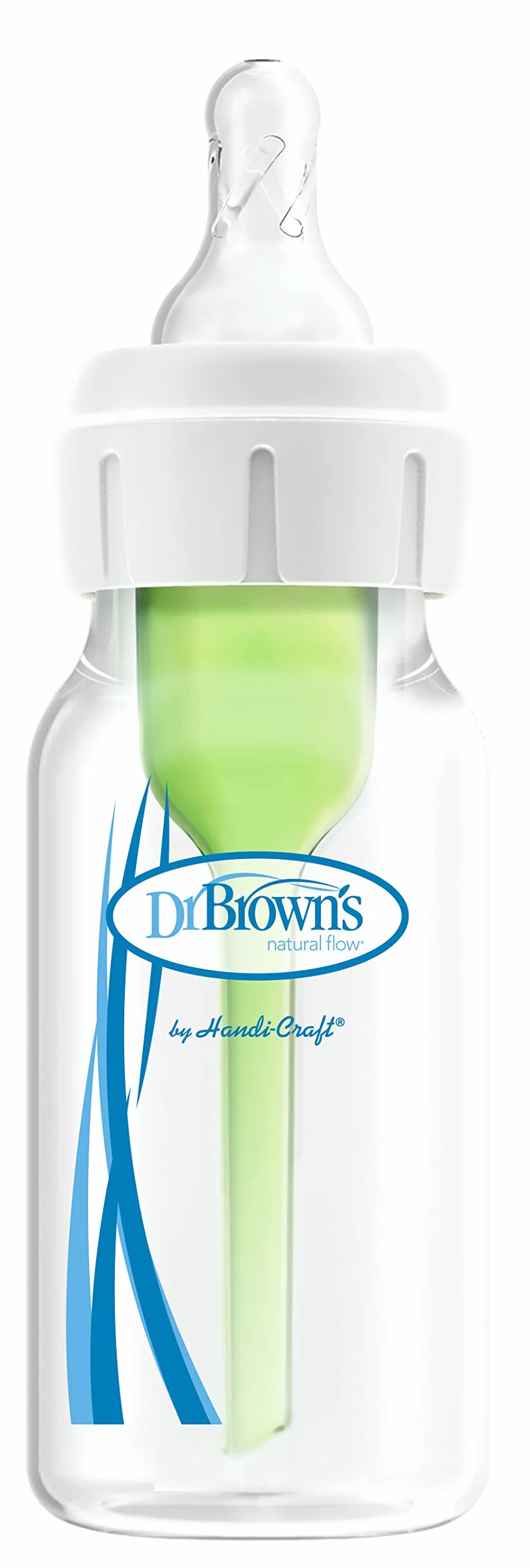 Opzioni biberon anti-colica a bocca stretta del Dr Brown+ 120 ml
