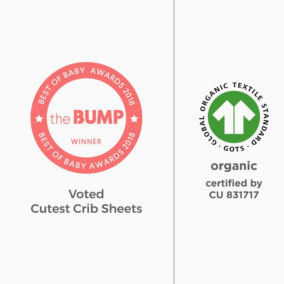 Burt's Bees Baby - Lenzuolo con angoli per culla, tinta unita, 100% cotone biologico, per materassi standard per culla e bambini (bianco nuvola)