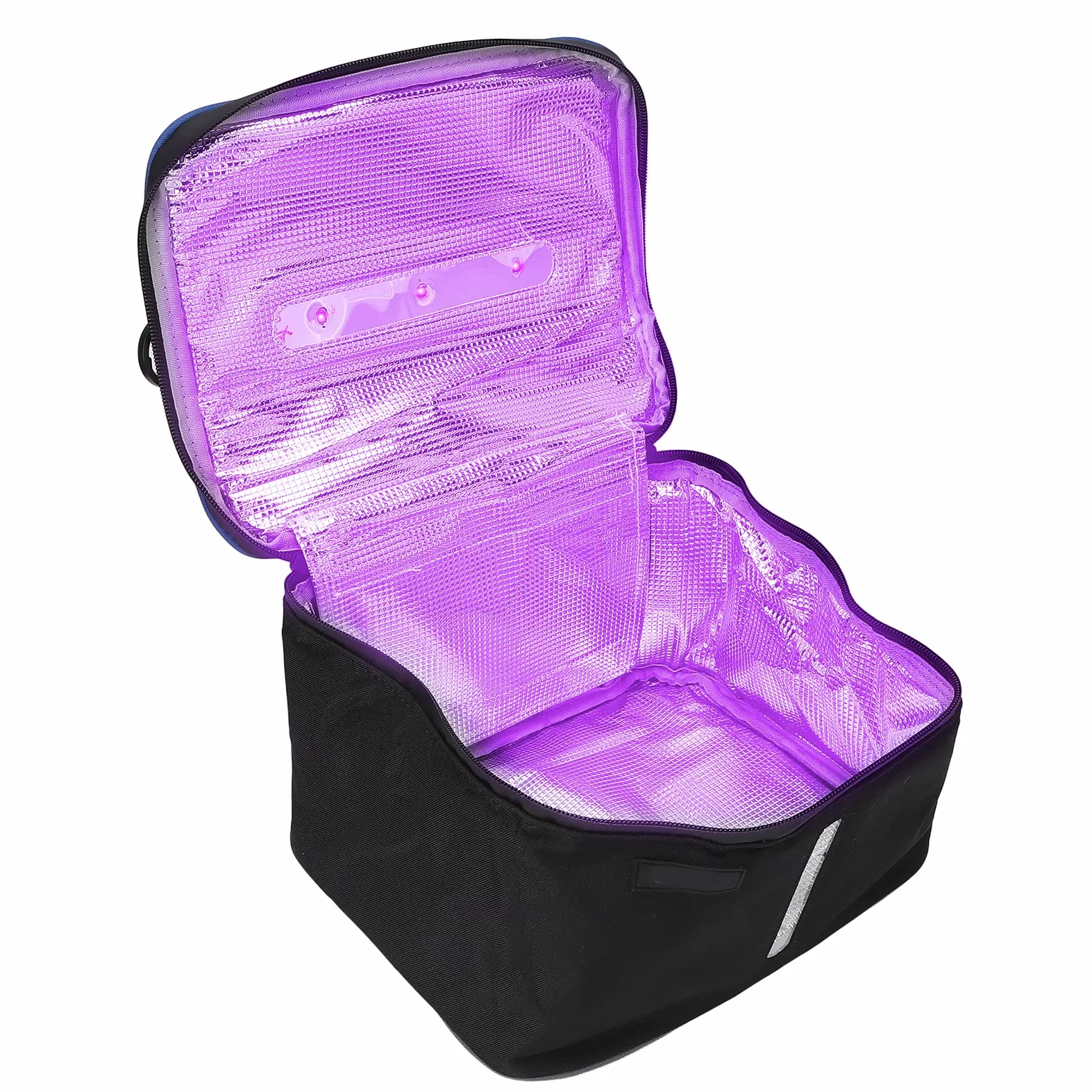 Borsa per la Pulizia della Luce, Borsa per la Disinfezione UVC, Sterilizzatore Portatile con Luce a LED, Sterilizzazione Rapida e Semplice del 99,9% in Soli 3 Minuti, Grande Borsa