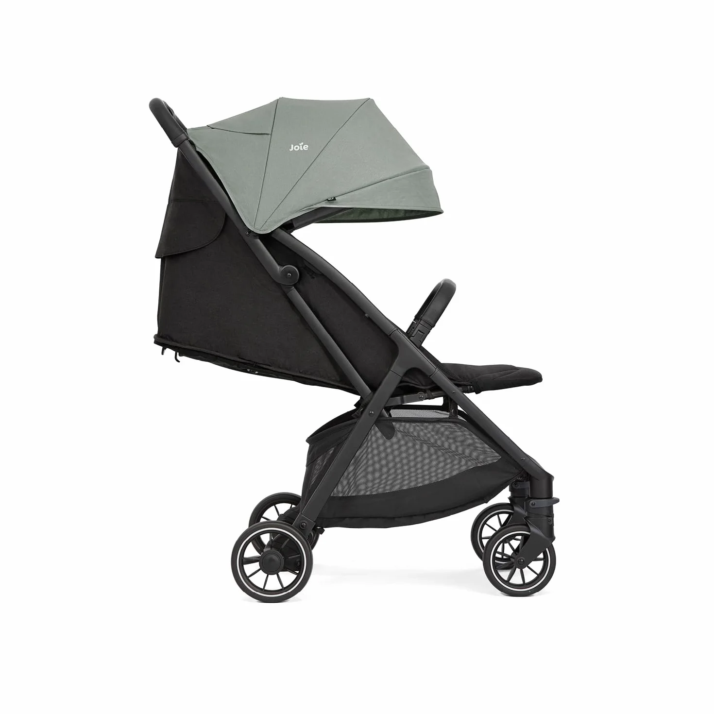 Joie - Pact Pro - Passeggino leggero e compatto - Facile da piegare con una mano - Compatibile con seggiolini auto e navicelle - Imbracatura a 5 punti - Sospensione Tutto Terreno - Abyss - Fin dalla