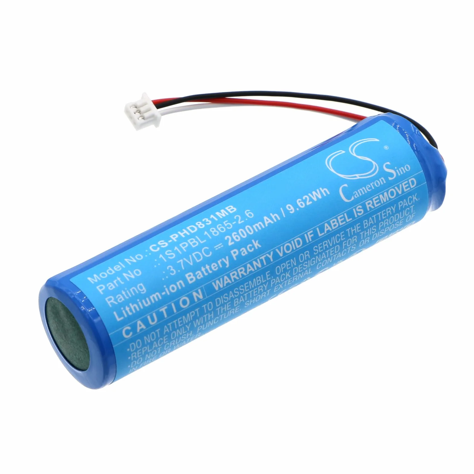 TECHTEK Batteria 2600mAh compatibile con [Philips] Avent SCD620, Avent SCD620/26, SCD625, SCD630, SCD630/26, SCD630/37, SCD831, SCD831/26, SCD833, FBA