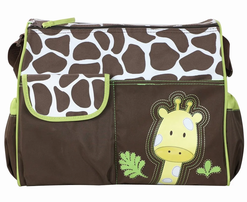 borsa a tracolla per il cambio pannolino, impermeabile, con tappetino da viaggio