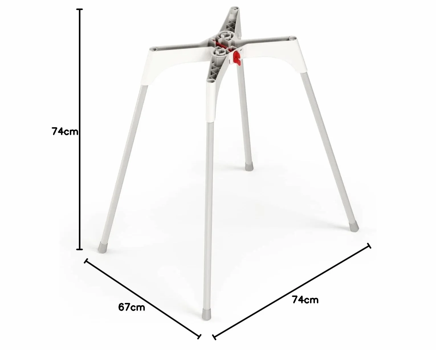 OKBABY Cavalletto di Supporto per Vaschetta Bella - Gambe Pieghevoli, Minimo Ingombro - per il Bagnetto del Neonato 0-12 Mesi (Max 15 kg)
