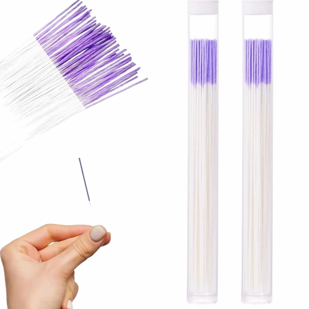120 Pcs Pulitore Foro Orecchio, Filo Pulizia Foro Orecchio, Rimozione Odore Foro Orecchio, Strumento Pulizia Piercing, Pulitore Igienico per Uomini e Donne
