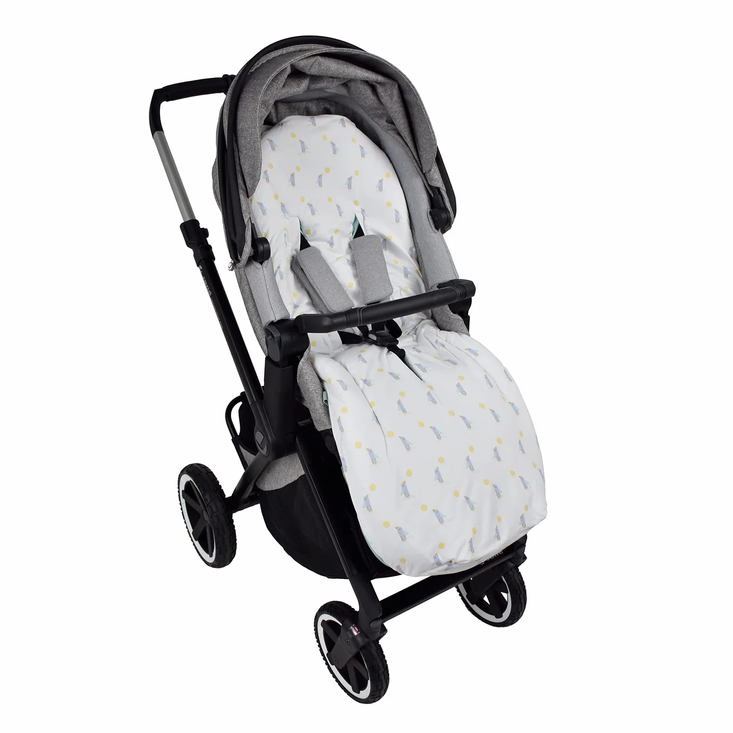 Jané Nest Plus Slight, Sacco da Mezza Stagione, Trasformabile in Materassino, Cinghie di Chiusura, Cotone, Universale, Traspirante