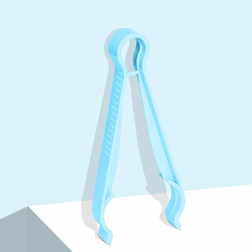 Pinze 2 Pezzi Pinze per Bambini Infantile per Alimentazione per Bambini Morsetto Clip per Biberon per Alimentazione di Latte Morsetto Clip di Ciuccio Anti -Slip
