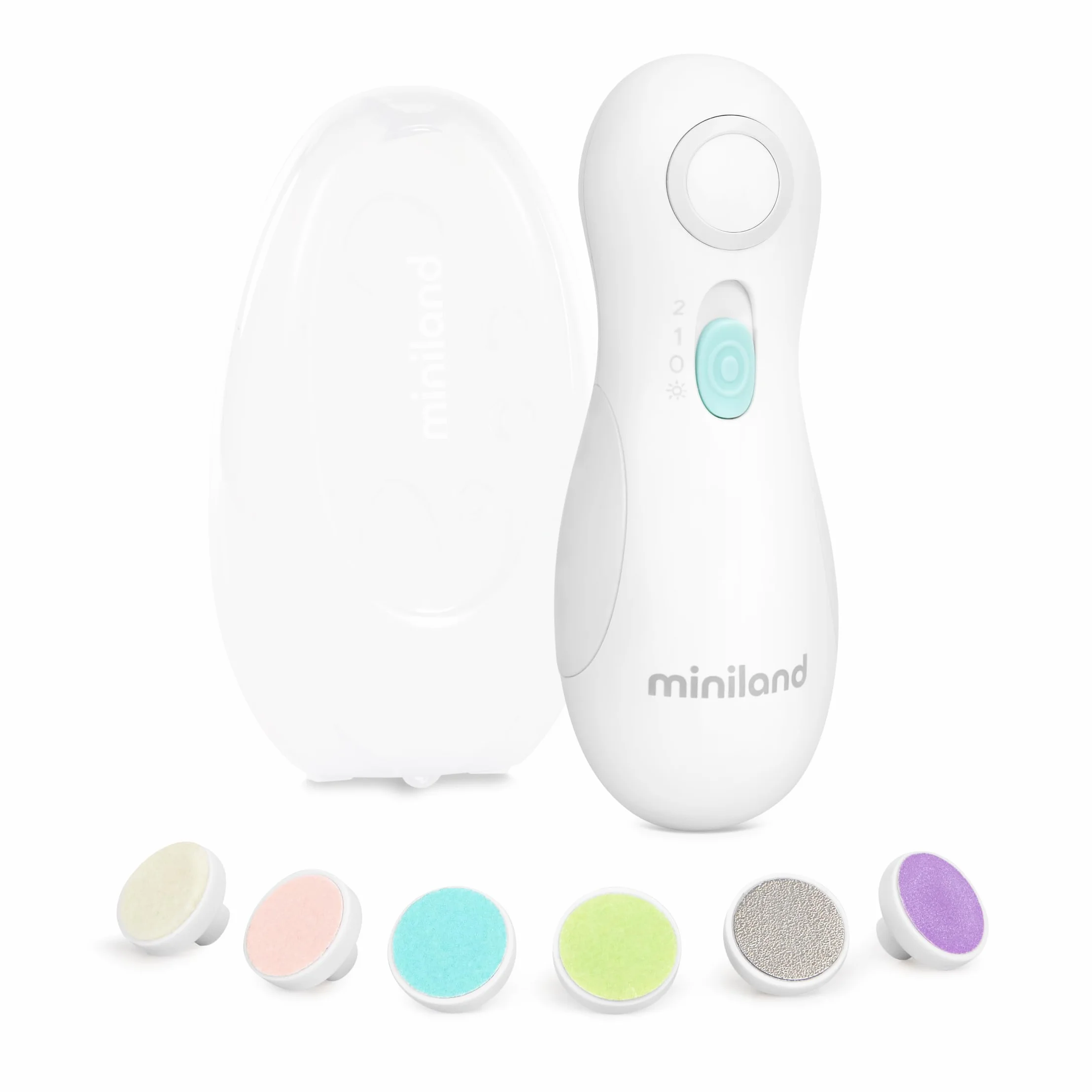 Miniland Baby Nail Trimmer. Lima elettrica per unghie per bambini.
