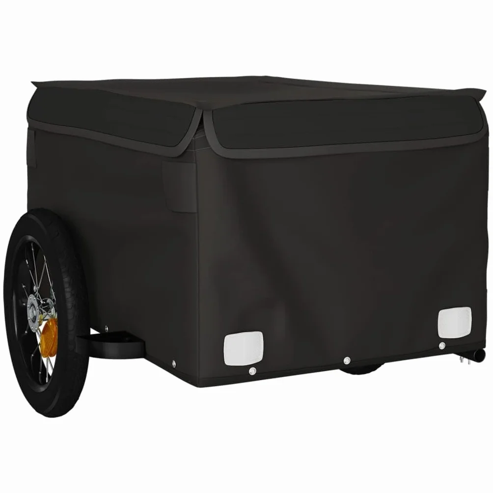 Rimorchio bicicletta nero ferro 30 kg 94080