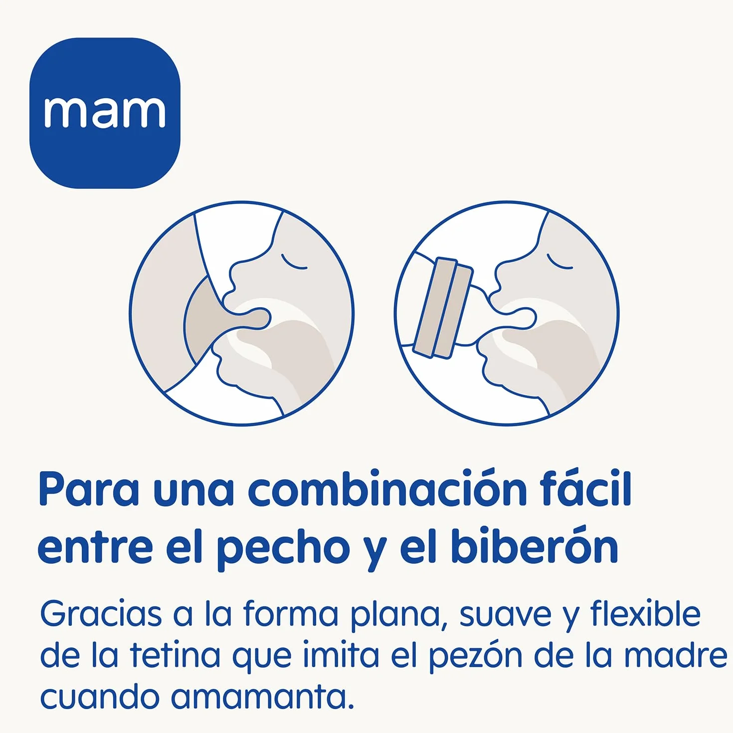 Mam Tetina N-3 Silic +4M 2U