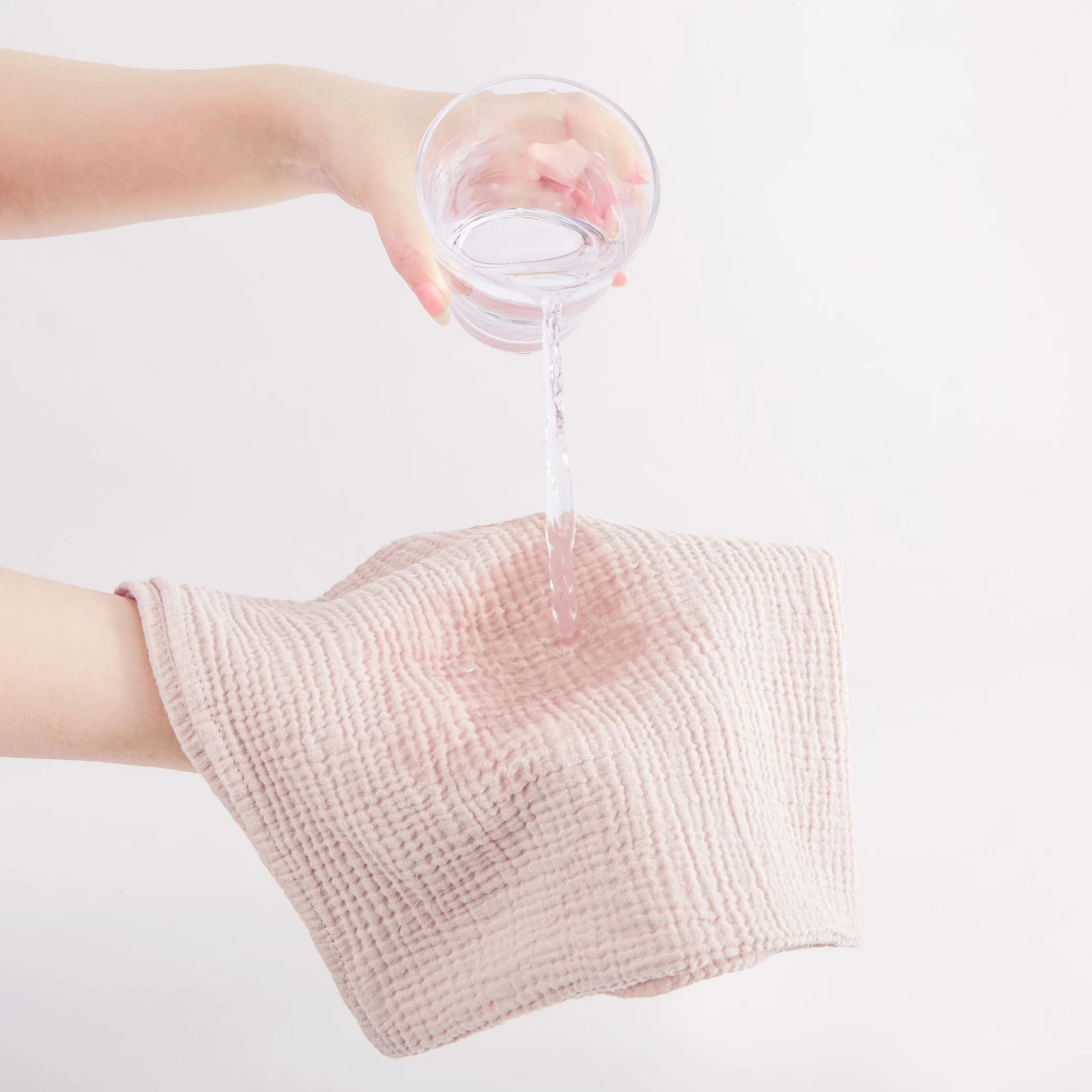 Susurration Bambino in Mussola Per Neonati, 5 Pezzi, Set 60x60CM, Super Morbido Assorbente in Mussola A Grana Per Neonati, Unisex, Per Bambine E Ragazzi (pentagramma rosa)