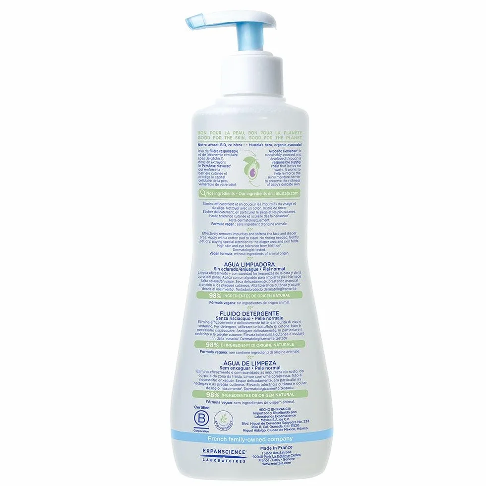 Mustela Bébé Cleansing Water - 500 ml