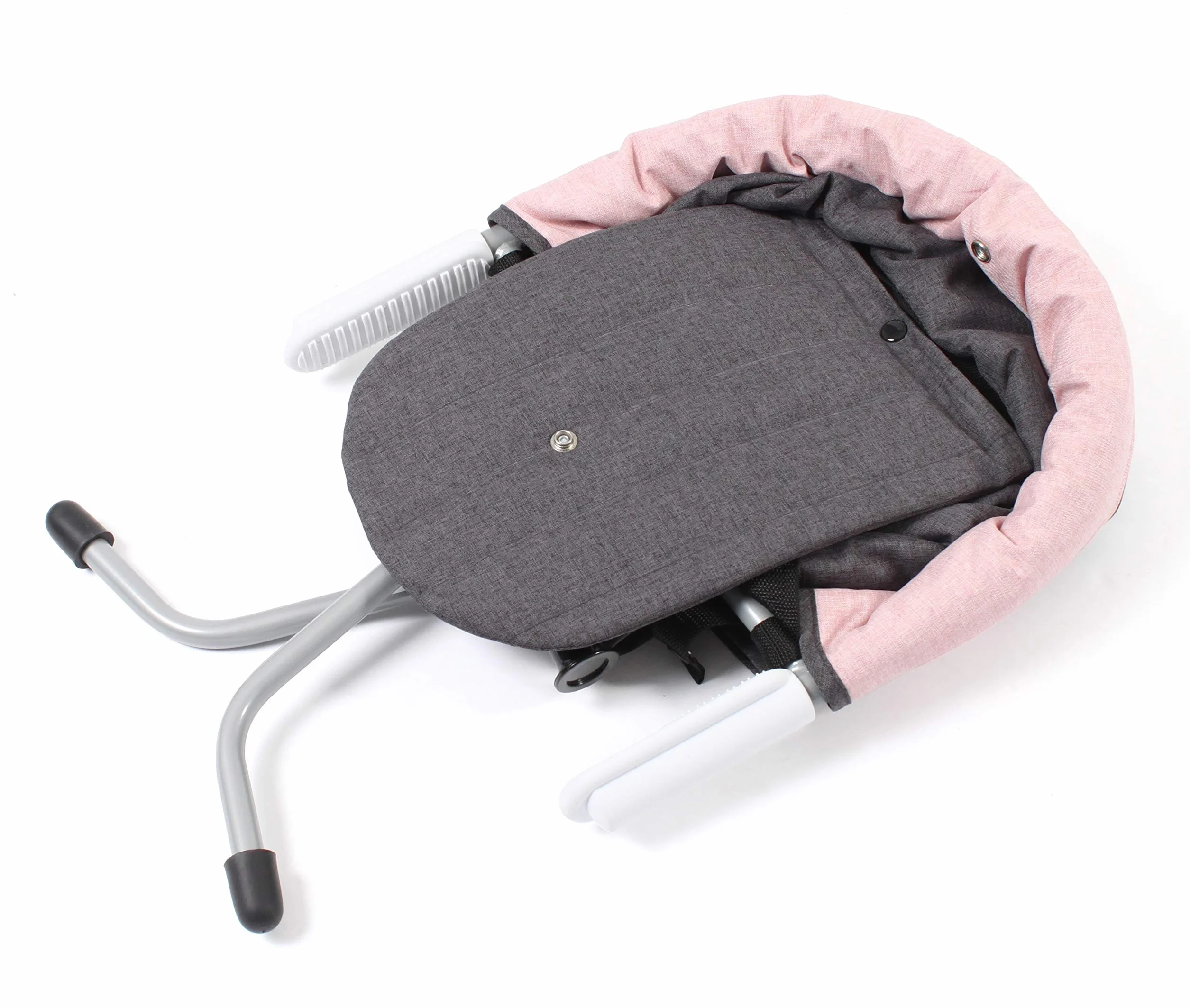 CHIC 4 BABY 351 67 - Seggiolino da tavolo Relax, grigio scuro-rosa
