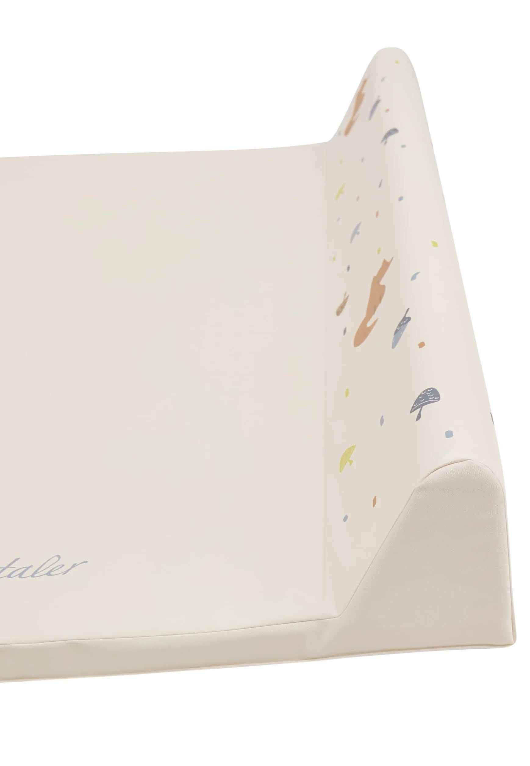 Sterntaler Fasciatoio Volpe Filou – fasciatoio unisex con motivo stampato, materiale esterno facile da pulire e lavabile, dimensioni 50 x 70 cm, grigio chiaro