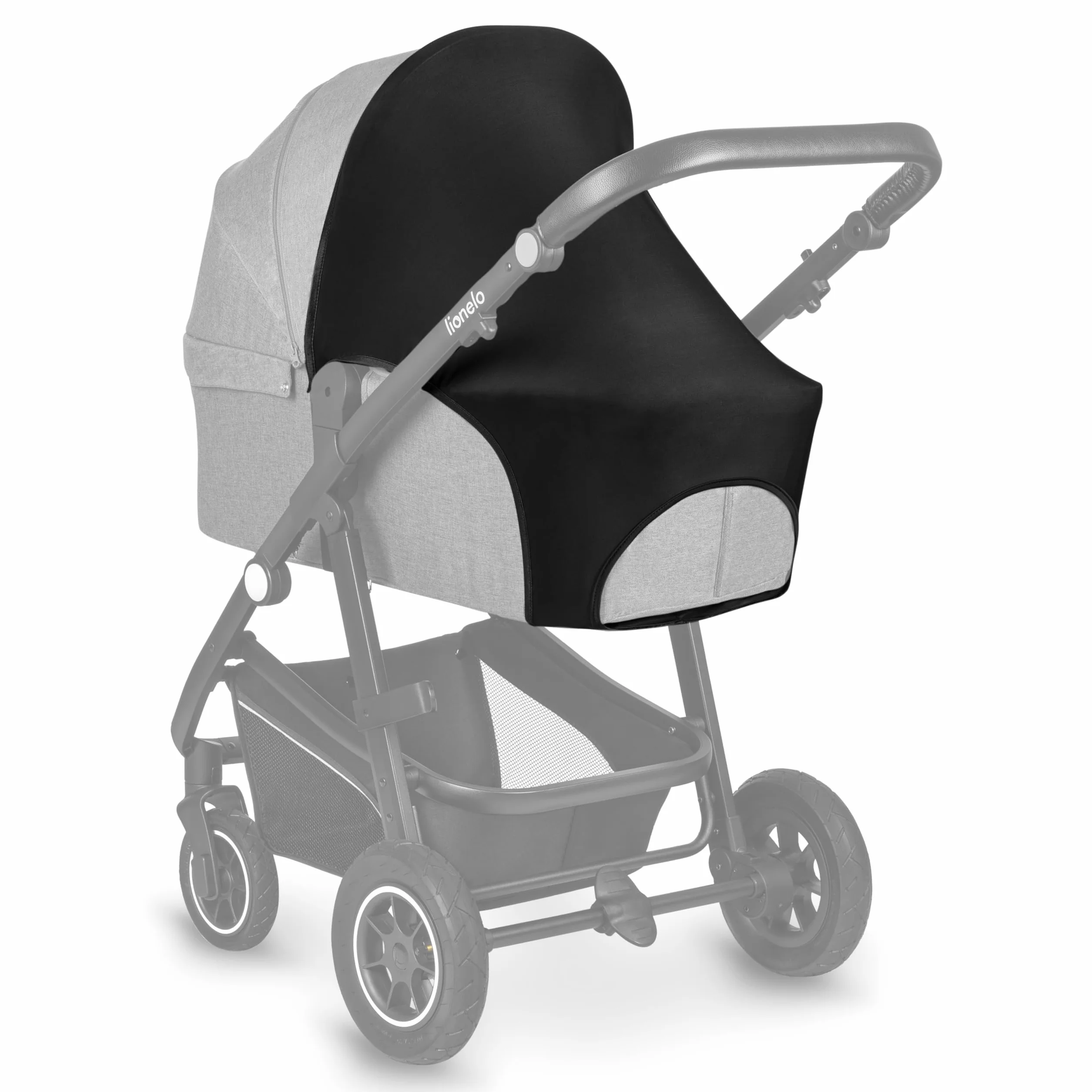 LIONELO STROLLER SUN COVER Capottina Parasole UPF50+, Vela Parasole per Passeggino, Vela Ombreggiante per Passeggino, Misura Universale, Facile da Montare