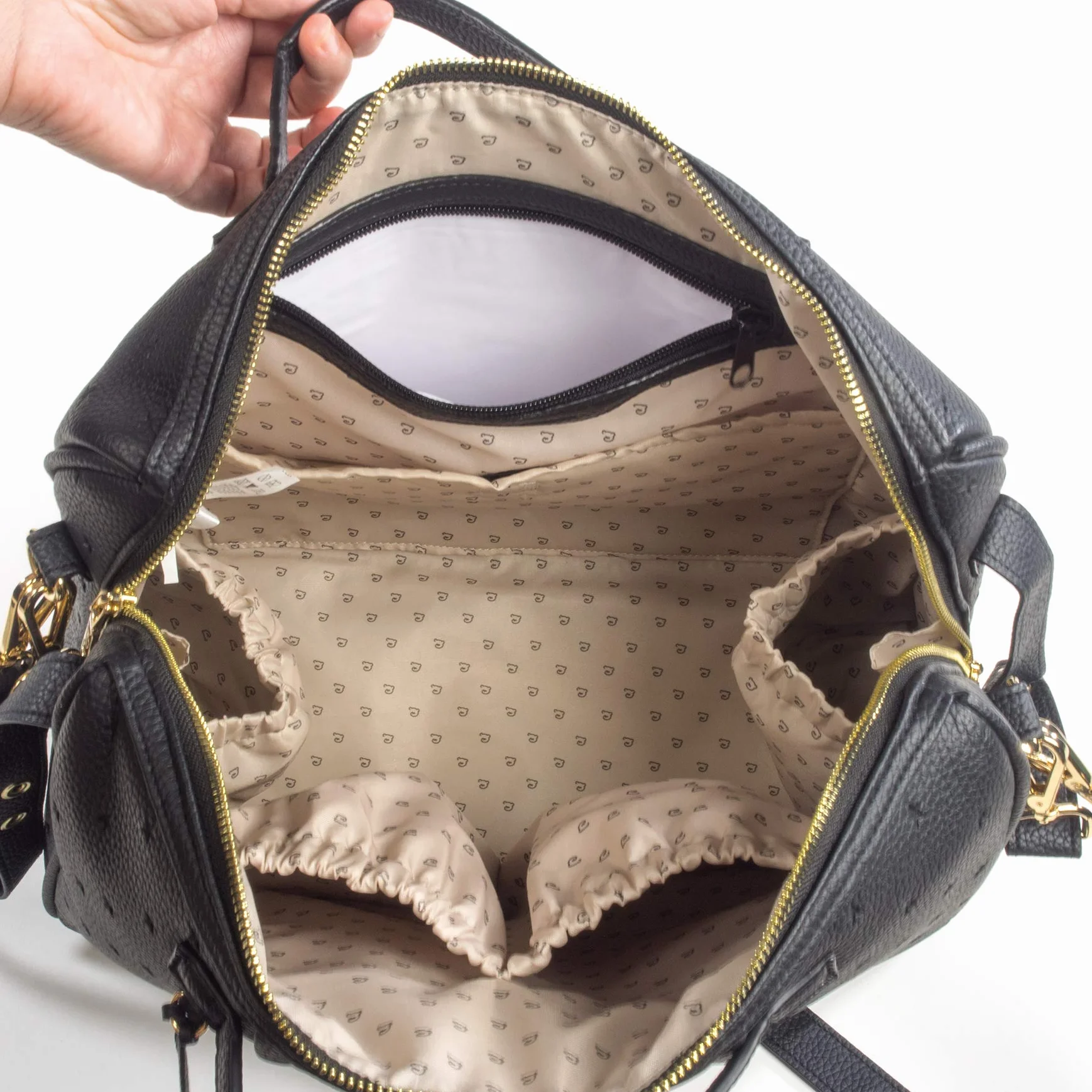 BORSA FASCIATOIO LONDON NERO