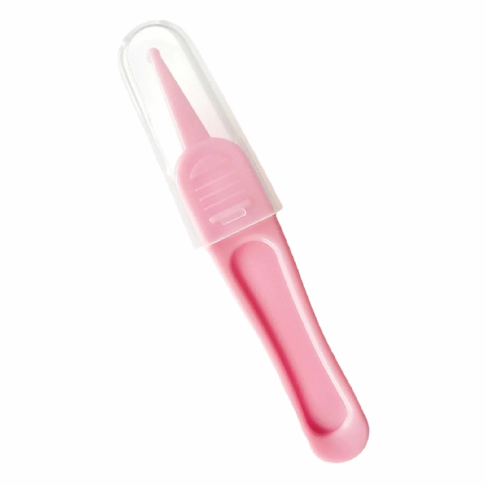 Pinzette per naso, pinzette per la pulizia del naso, detergente per bambini, pinza rotonda, portatile e sicuro e per pulire i condotti uditivi, i passaggi nasali e lo sporco ombelicale
