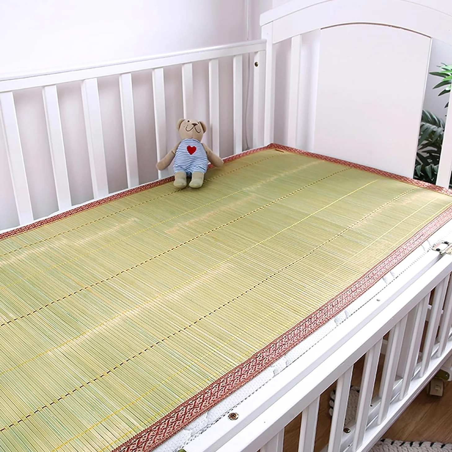 Materassino Estivo in Bambù Materasso Fresco In Bambù Cuscino Per Dormire Estivo Tappetino Per Letto In Bambù Biancheria Da Letto Rinfrescante E Liscia Materassino in Bambù ( Color : A , Size : 150x20