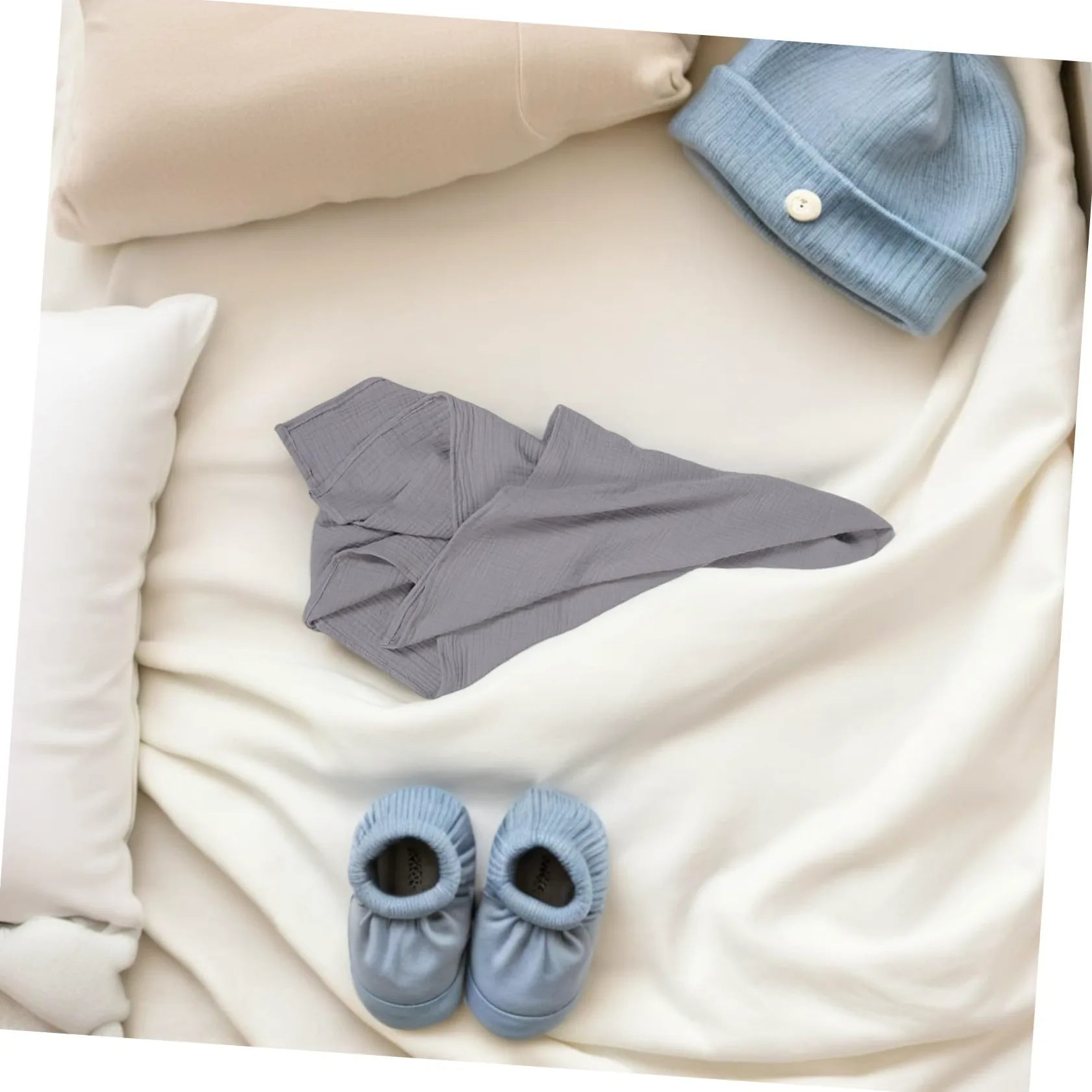 3 Pezzi Coperta Ragazzo Ragazza in Mussola Morbida e Traspirante per Avvolgere Ragazzo Ragazza Maschi e Femmine Copertina Fasciatoio per Sonno e Bagnetto