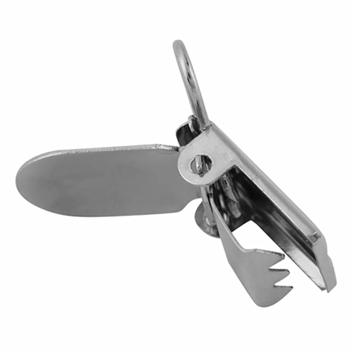 Ludom 20 clip per bretelle, accessori di riparazione, per realizzare portaciuccio, ganci per bavaglini (25 mm)