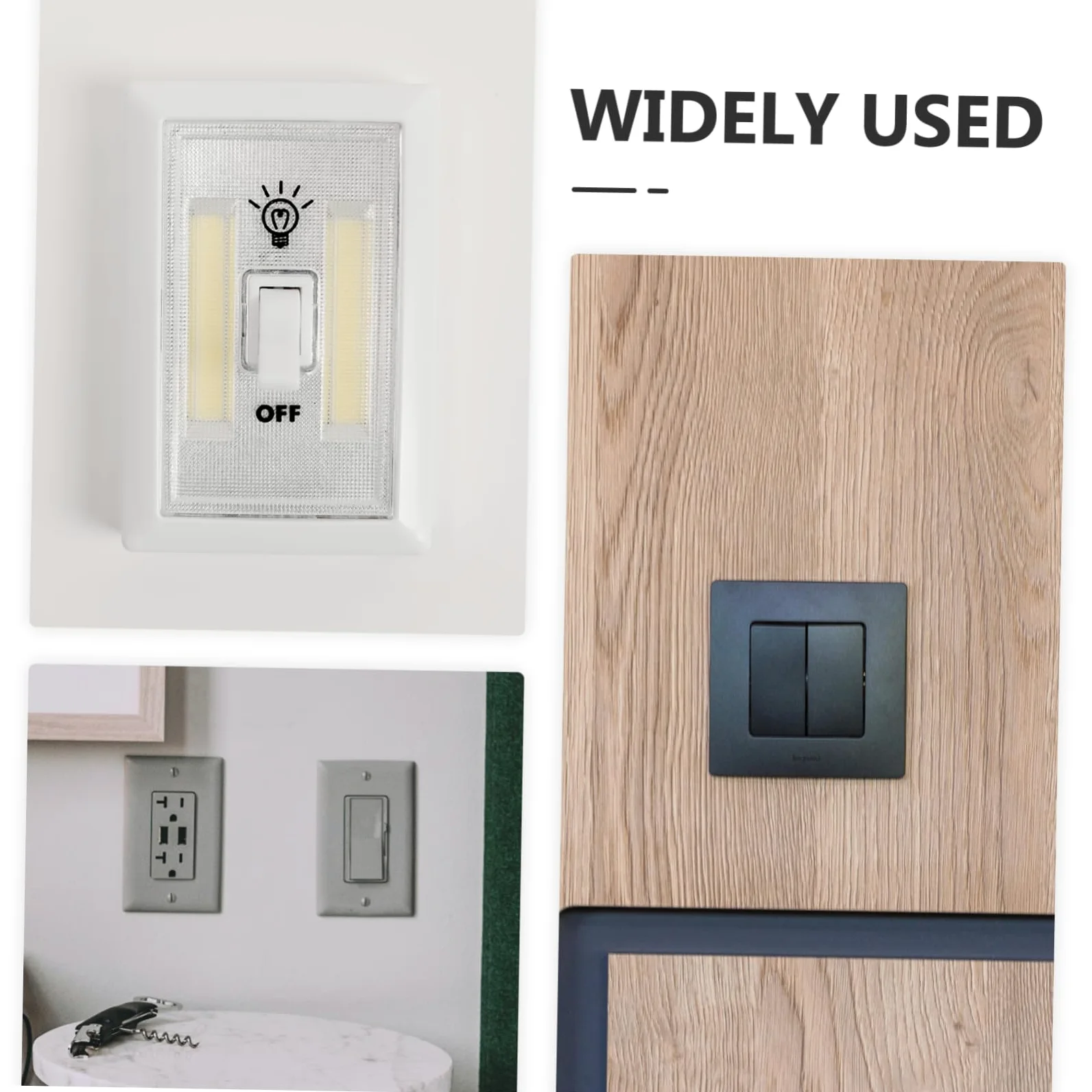 Mipcase 6pezzi Copriprese Esterne Impermeabili Protezione Per Outlet Facile Usare Resistente Per Domestici e Commerciali Colore