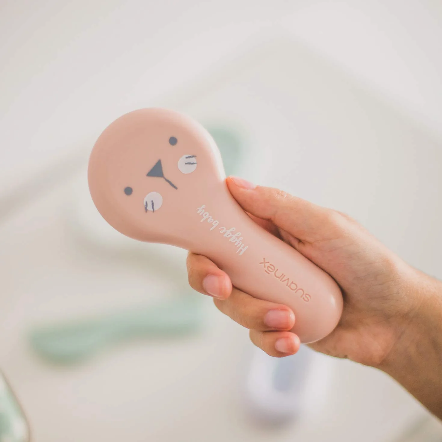 Suavinex Set Spazzola e Pettine per neonati e bambini - Idea Regalo - Rosa