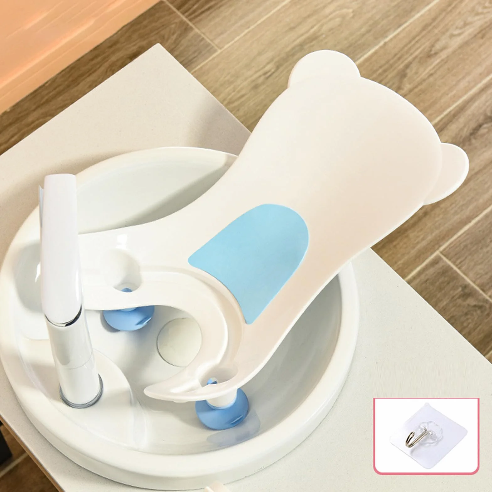 Portatile Neonato Bagno Rapido Bambino Glutei Strumento di Lavaggio per Contatore Lavandino Vasca Da