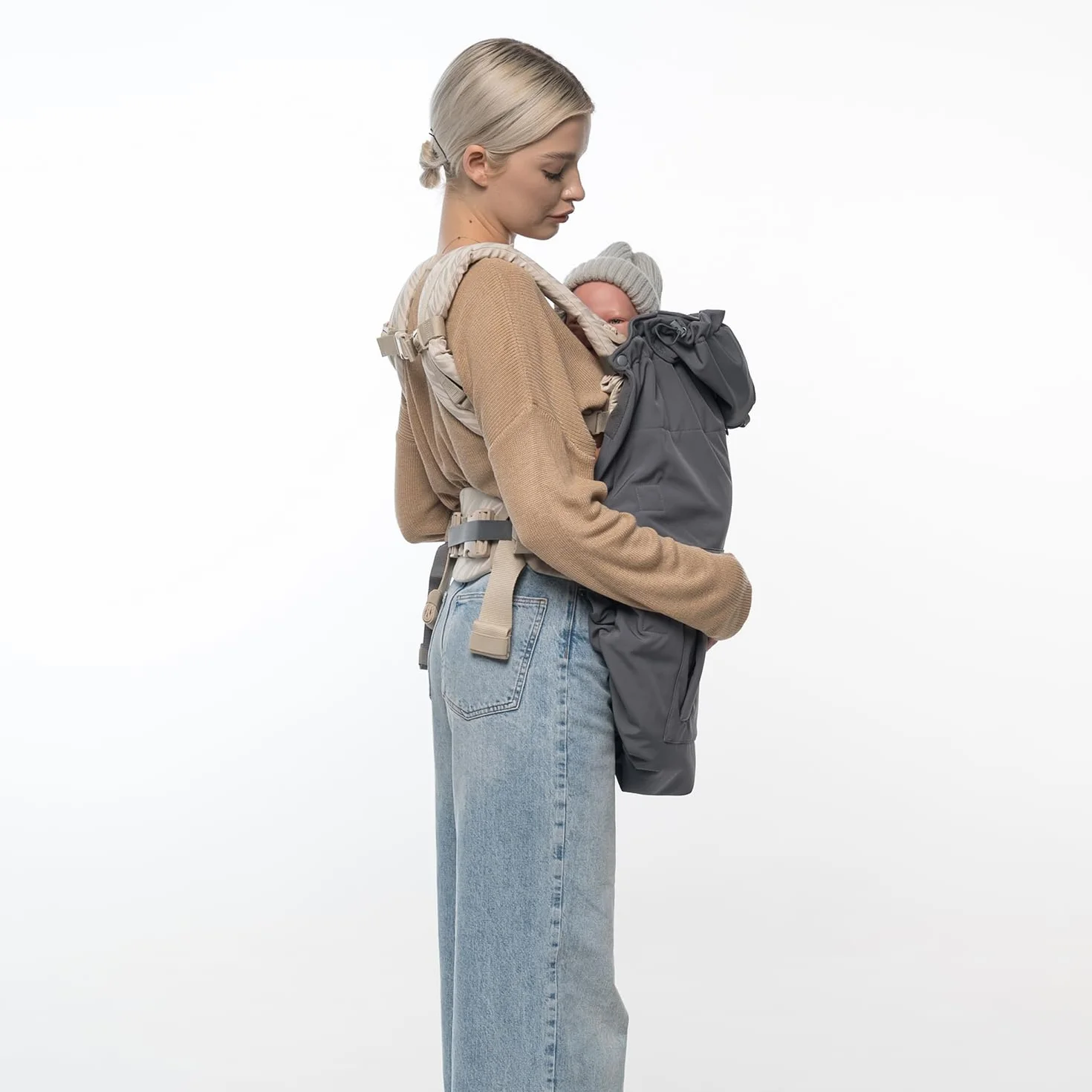 All-Season Babywearing Cover - (Grey)