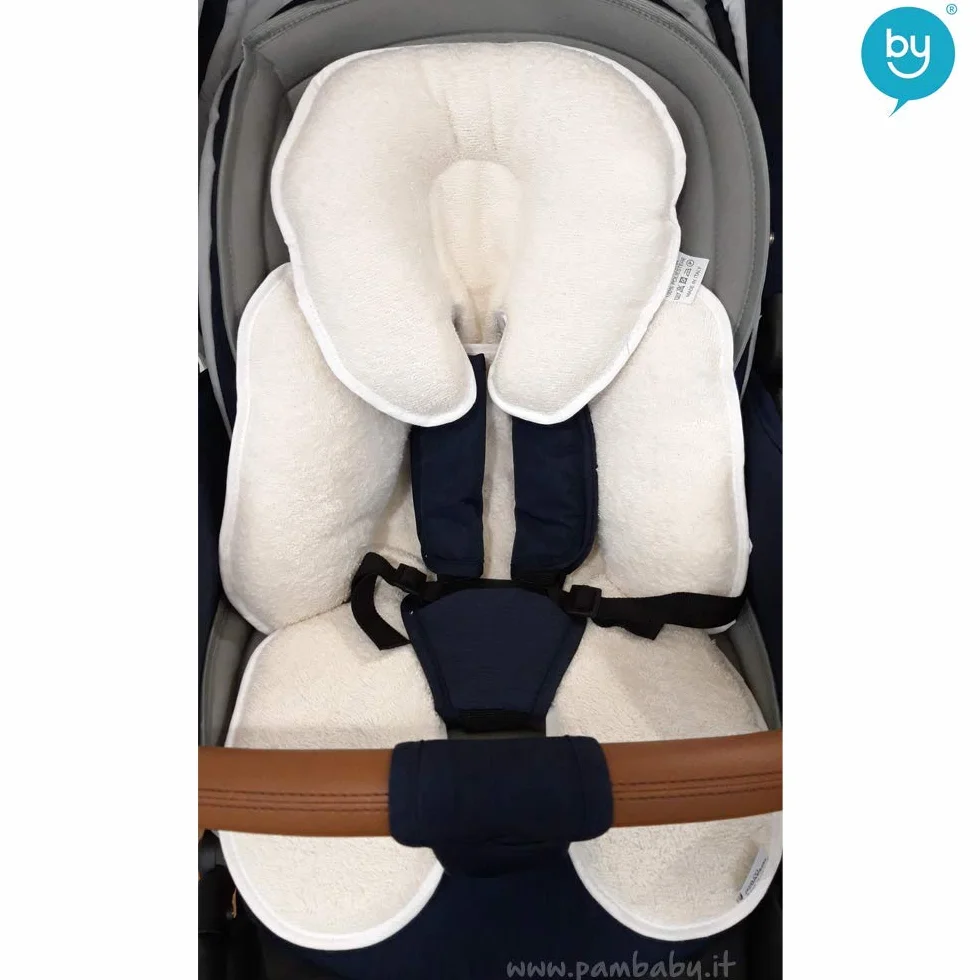 PAMBABY Riduttore Universale Angel per il seggiolino Auto Passeggino Seggiolone Pappa Universale MADE IN ITALY