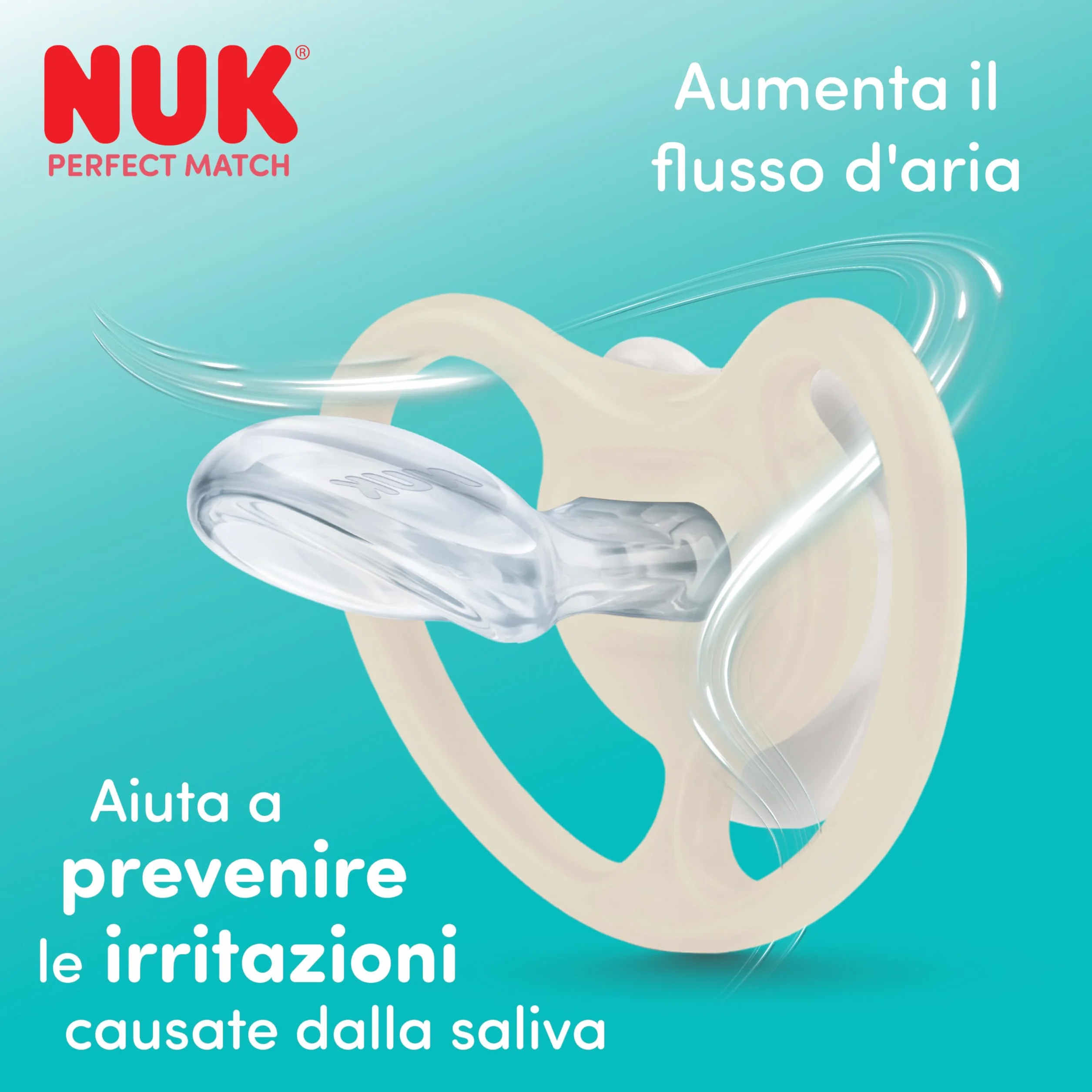 NUK Perfect Match Set di Biberon e Ciuccio per Neonati | 0-6 Mesi | 3 Biberon Anticolica (150 ml, 260 ml), 1 Succhietto Perfect Match Air | Disney Topolino | 4 Pezzi