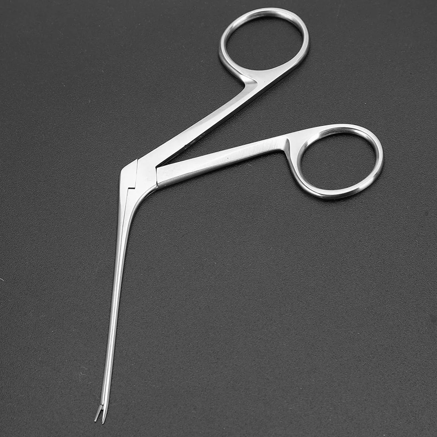 Pinze per Orecchie in Acciaio Inox Da 3", Pinze per Orecchie Medie, Pinze per Orecchie a Coccodrillo per La Pulizia Professionale Delle Orecchie | Pinzette per raccogliere e pulire le orecchie, pinzette per orecchie