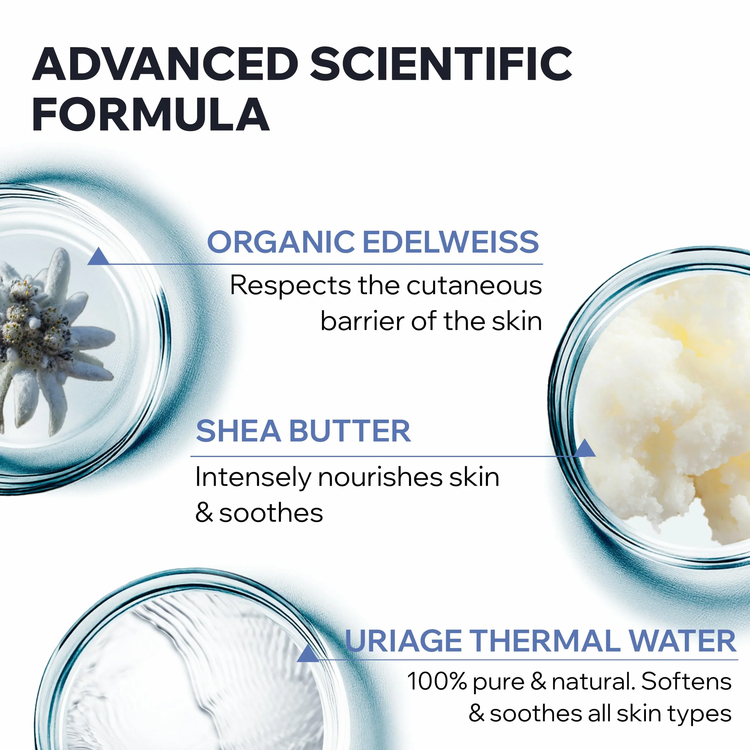 Uriage Bébé Crema Lavante Detergente Senza Sapone 1 L