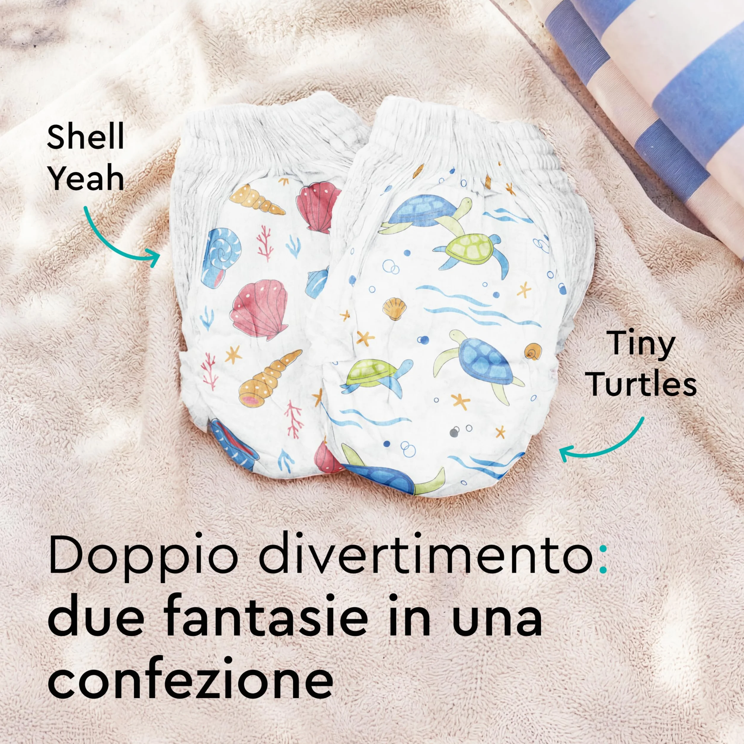 LILLYDOO Pannolini costumino taglia M 9+ kg 36 sztuk