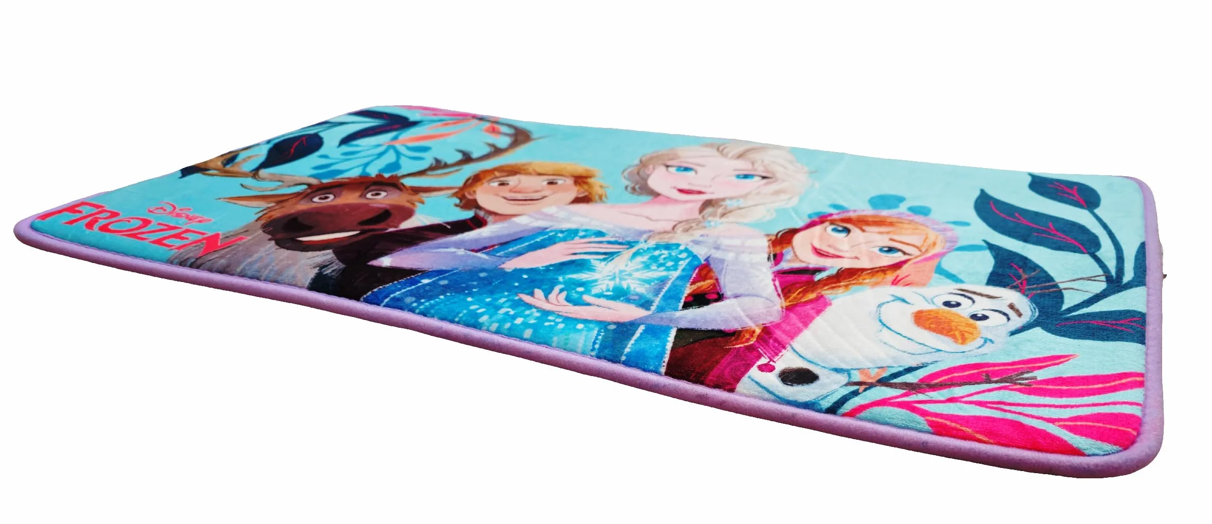 ILS I LOVE SHOPPING Tappeto decorativo per la cameretta dei bambini, antiscivolo, morbido e soffice - Spessore 2cm (Frozen)