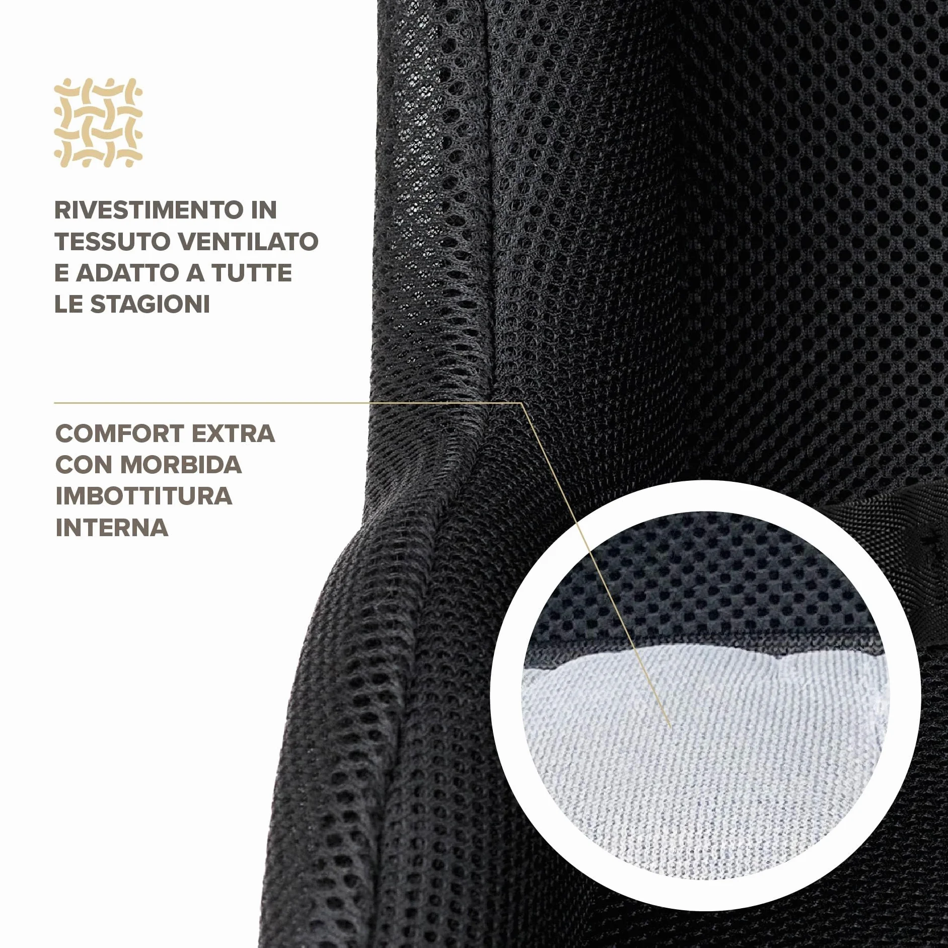 POLISPORT 8015000020 – Mini Pelican Tutto Clima Riduttore Seduta Bebè con Cintura a 3 Punti per Rimorchio, Passeggino e Bici Cargo – Traspirante, Sicuro e Compatibile da 7 a 18 Mesi, Nero