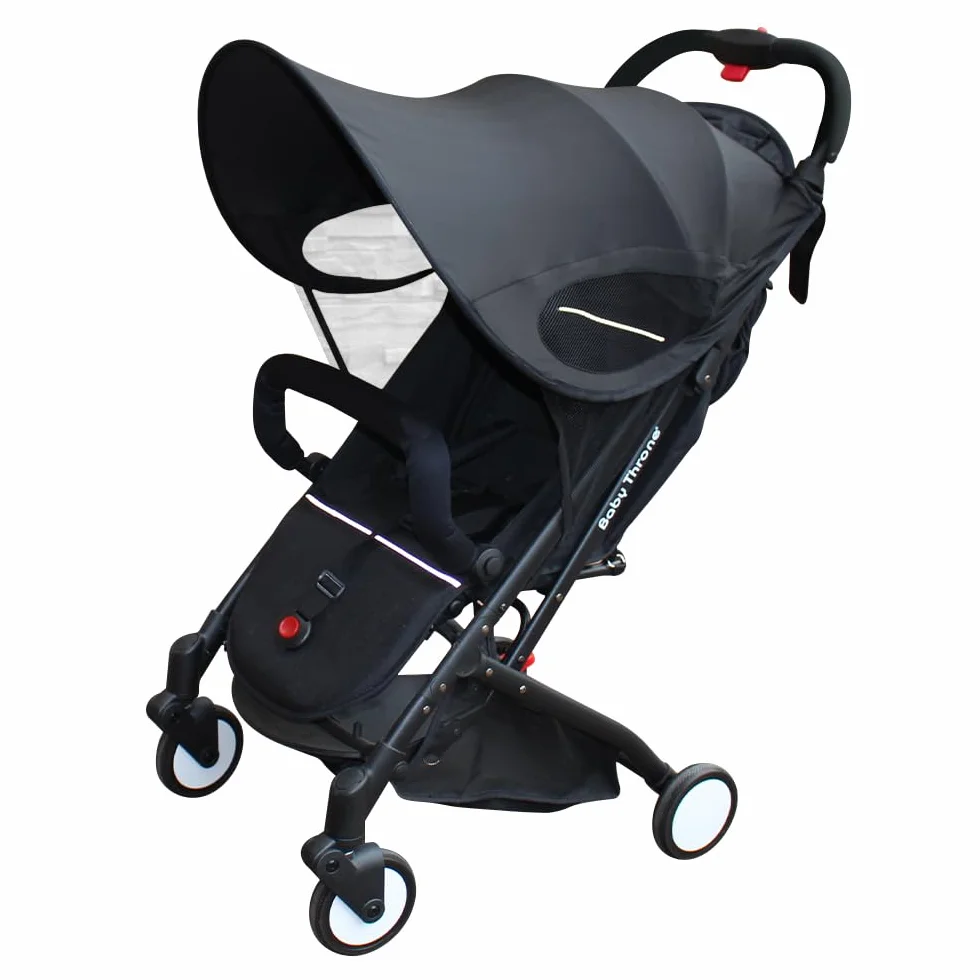 PandaEar Parasol per Passeggino e Seggiolino Auto, Copertura Universale Impermeabile per Passeggini, Tettuccio Antivento per Bambini, Protezione Solare UPF 40+