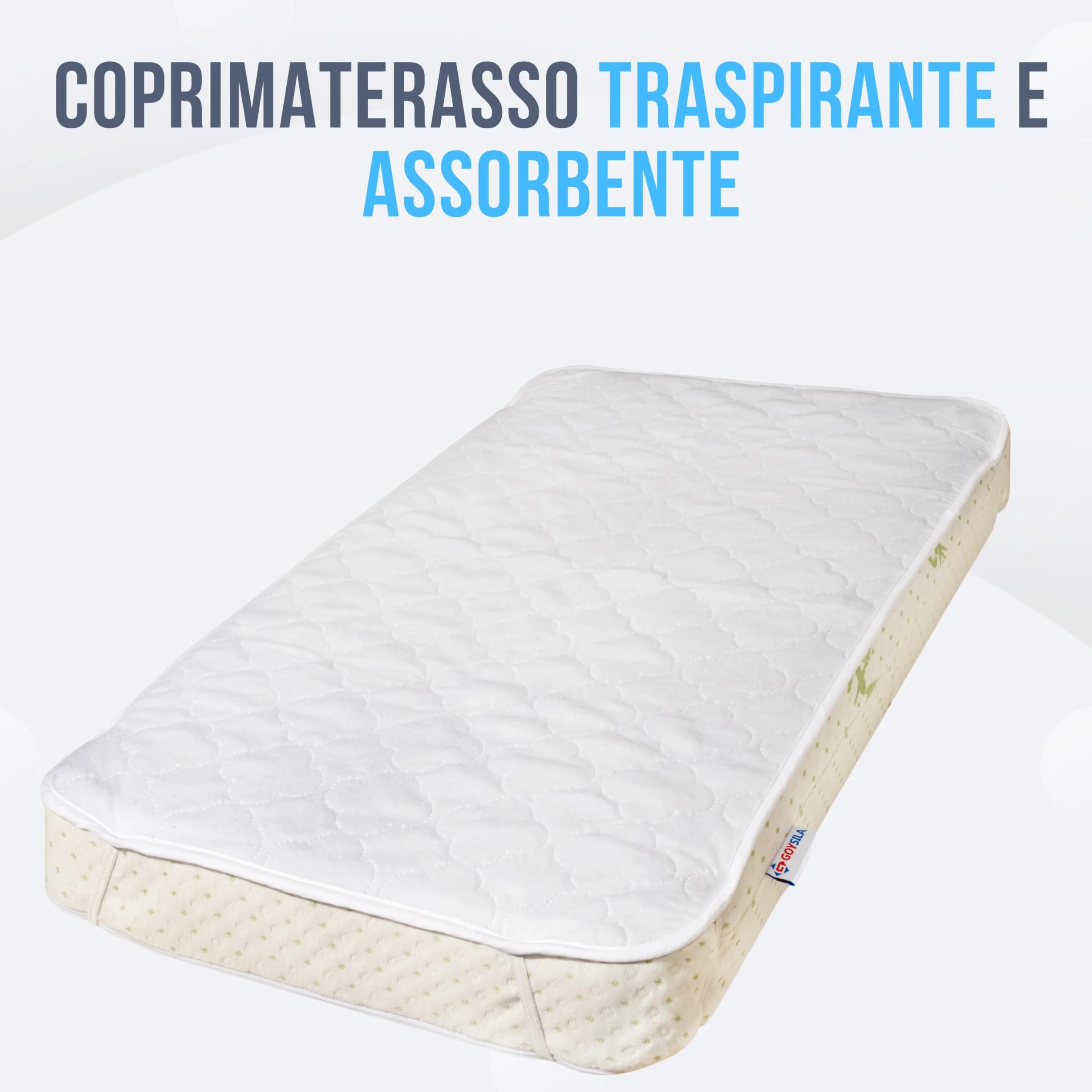 GOYSILA Set 3 Pezzi Lenzuola Next To Me Compatibili Chicco Next2Me Cotone 100% Certificato Oeko-Tex 2 Lenzuola con Angoli 83x50 cm e 1 Coprimaterasso Impermeabile Traspirante Salvapipì Lavabile Blu