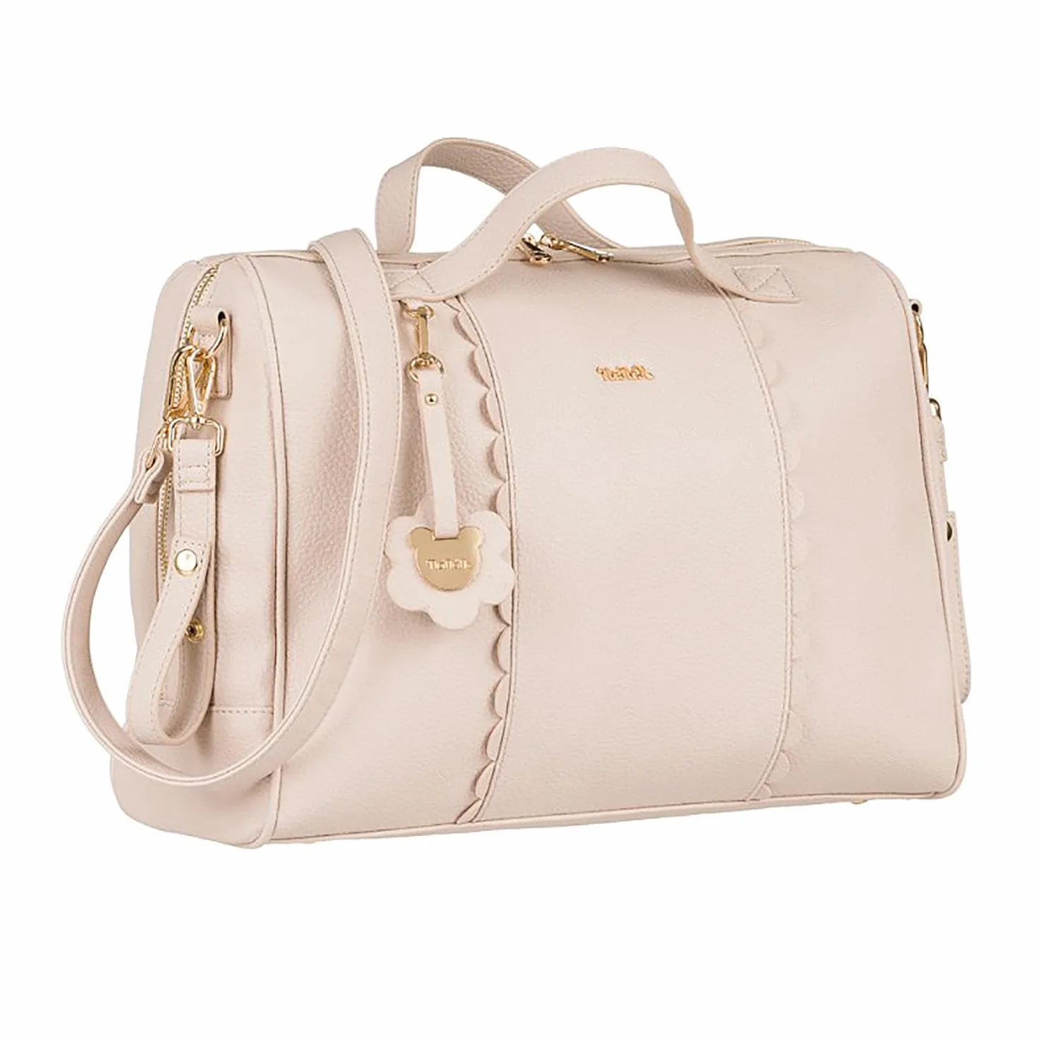 Borsa Passeggio Con Fasciatoio Beige
