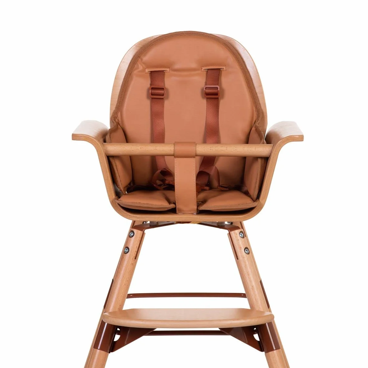 CHILDHOME, Cuscino riduttore per seggiolone effetto pelle, compatibile con Evolu e Evowood, Nude
