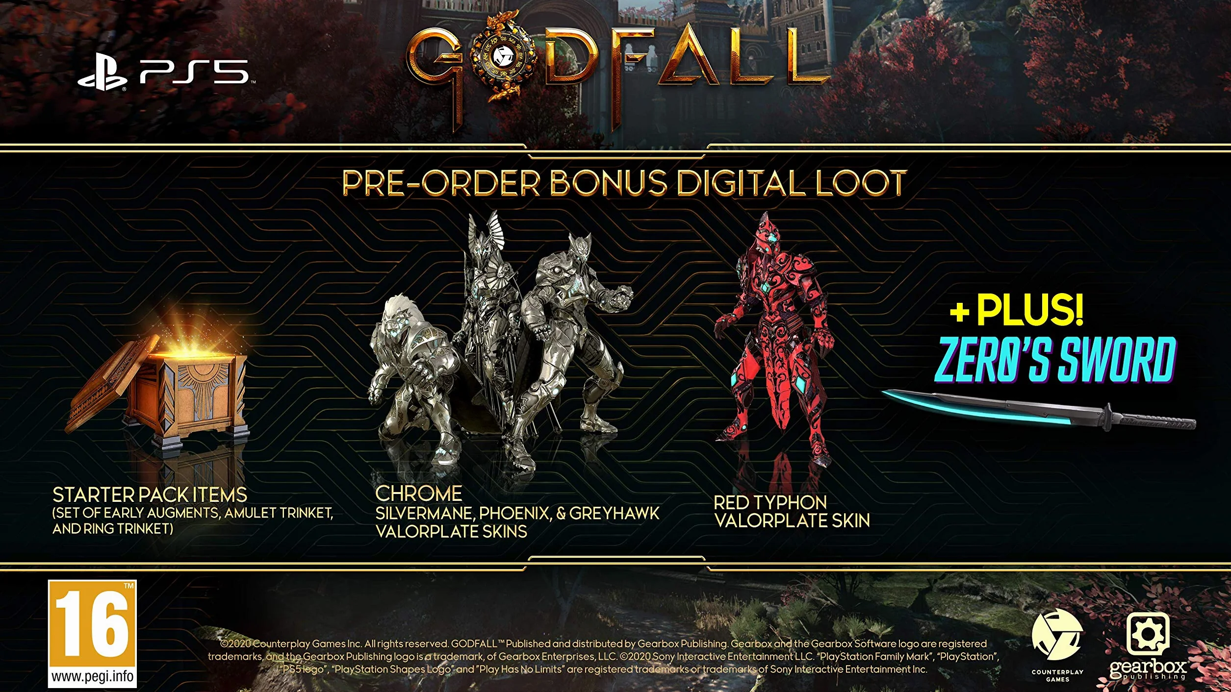 Godfall (PS5) Edizione Francia