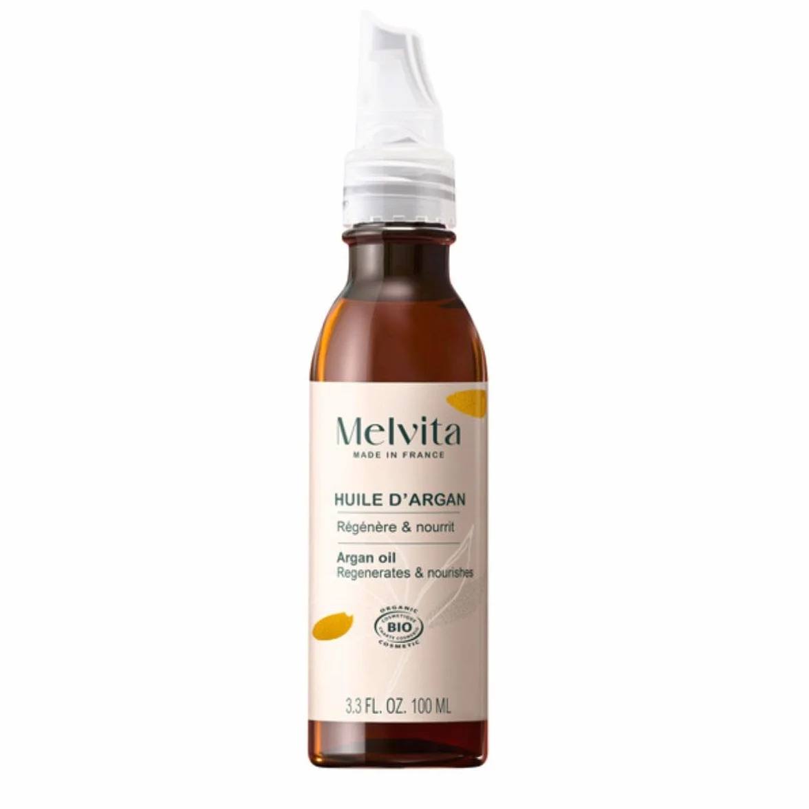 Melvita - Olio di bellezza - Nutre e Protegge la pelle - Per il viso - il Corpo e i Capelli - Prodotto in Francia