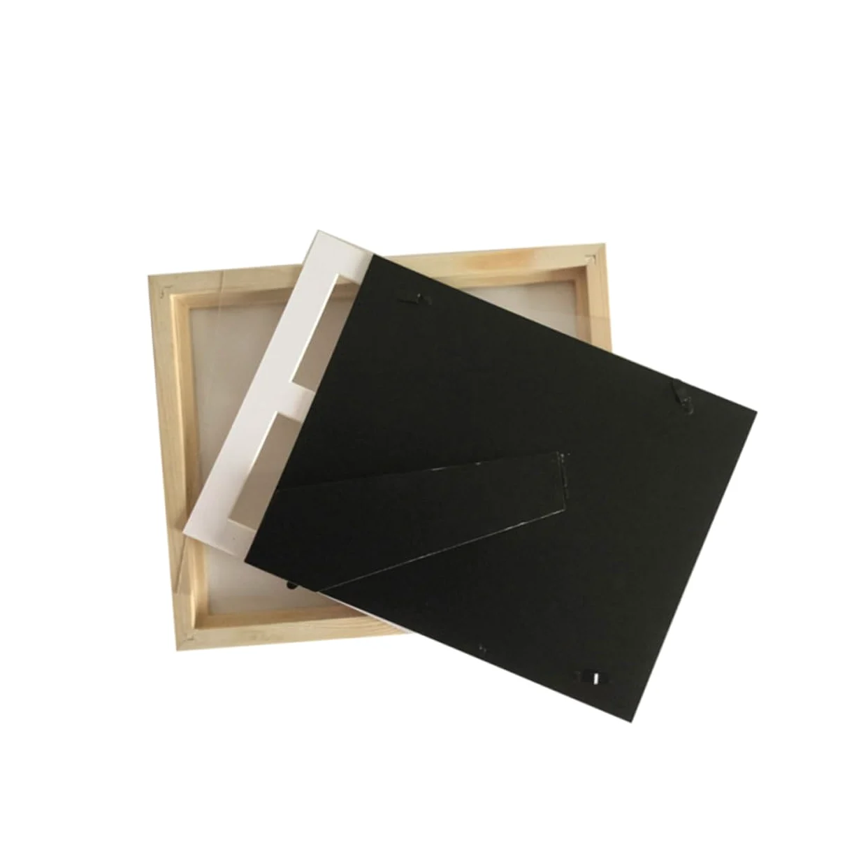 Kit Per Impronte Di E Piedi Del Bambino Cornice Per Foto in Legno Con Tampone Di Inchiostro Sicuro Per Neonati