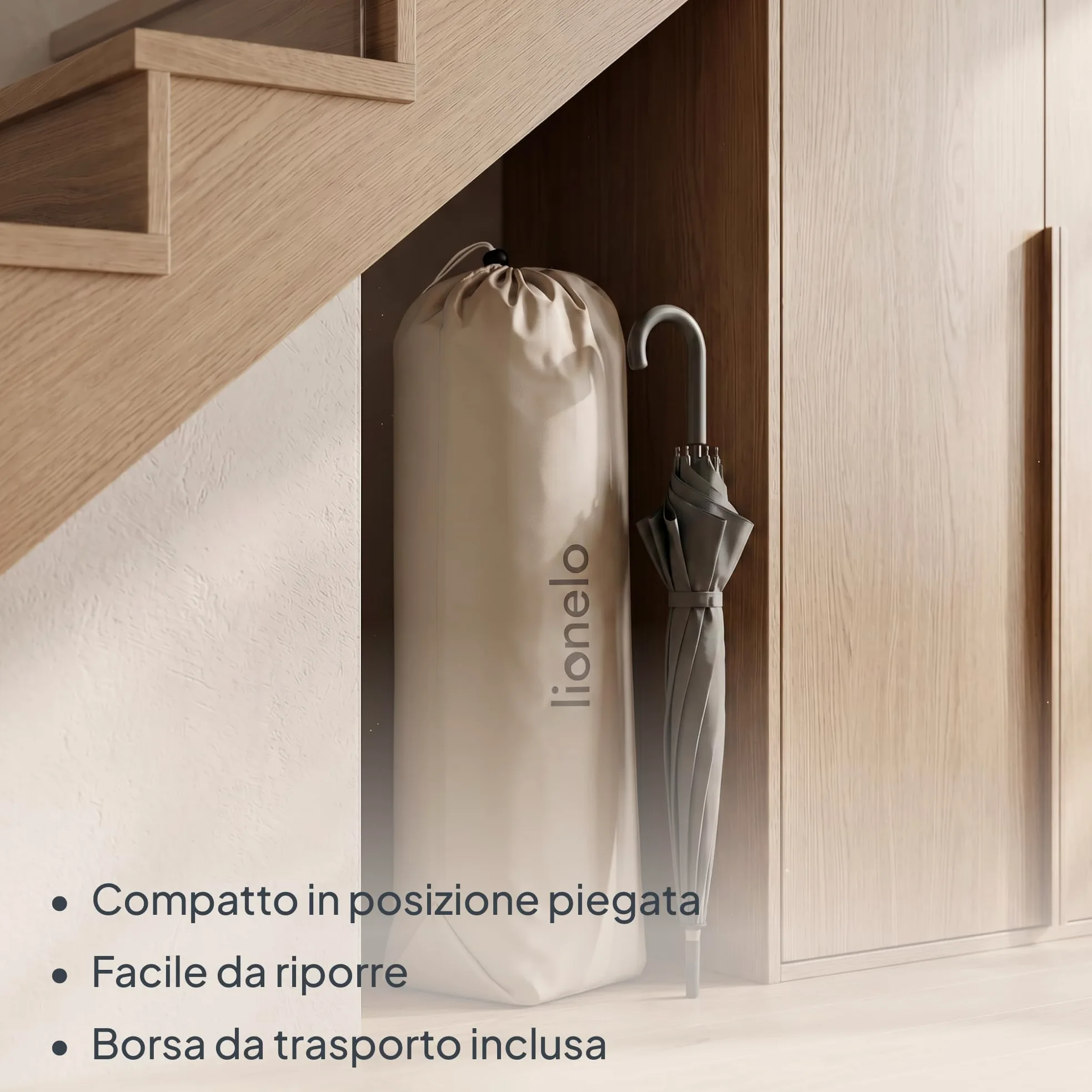 Lionelo PACO Box Bambini 0-48 mesi, Pieghevole, Compatto 111 x 111 cm | Per Piccoli Spazi, Lati in Rete Traspirante, Ingresso Laterale con Zip, Borsa Trasporto, Casa Giardino, fino 15 kg