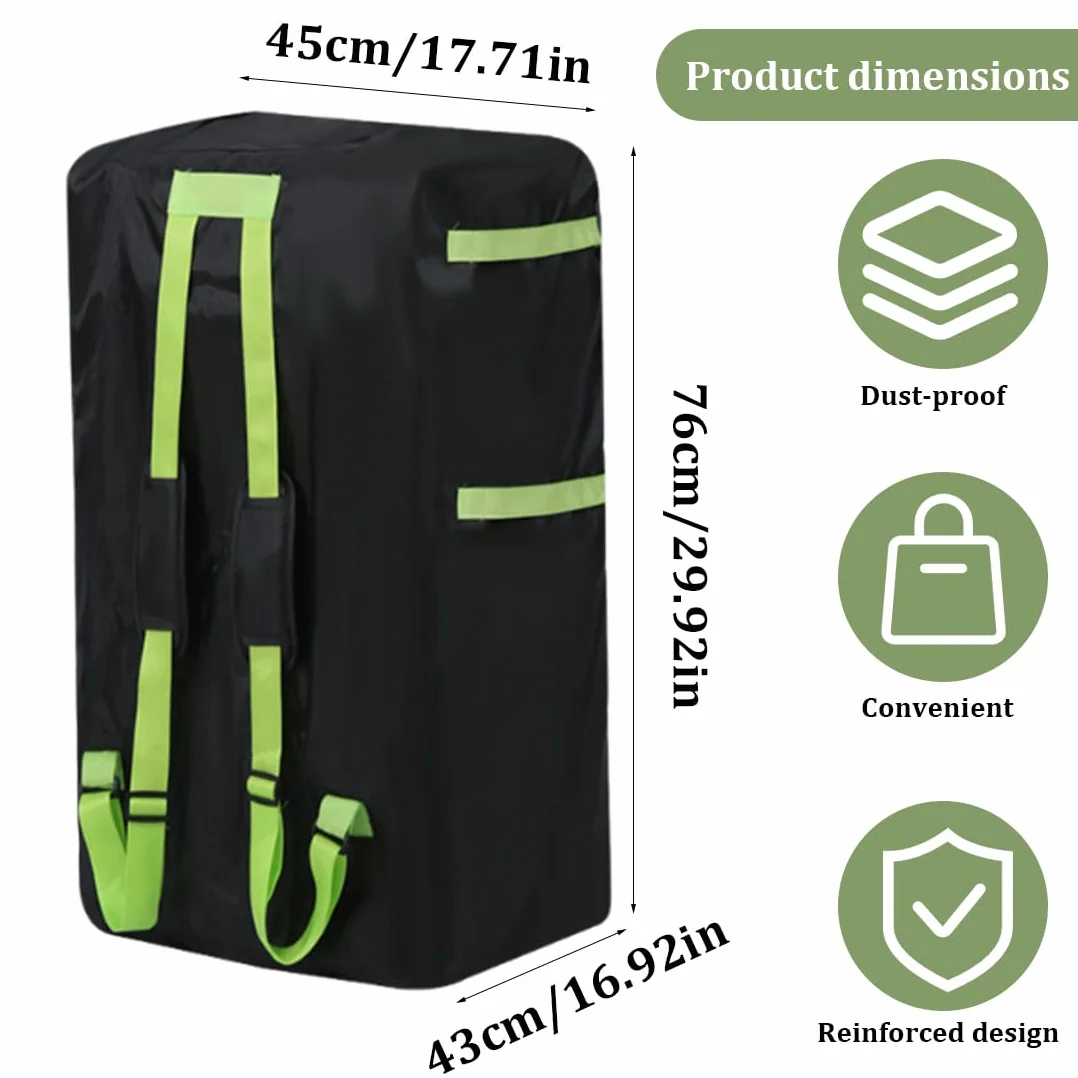 Borsa da Viaggio per Passeggino, Borsa da Trasporto per Carrozzine con Tracolla Borse da Viaggio, Borsa per Seggiolino Auto Pieghevole, Copertura impermeabile, Borsa per passeggino per viaggi in aereo