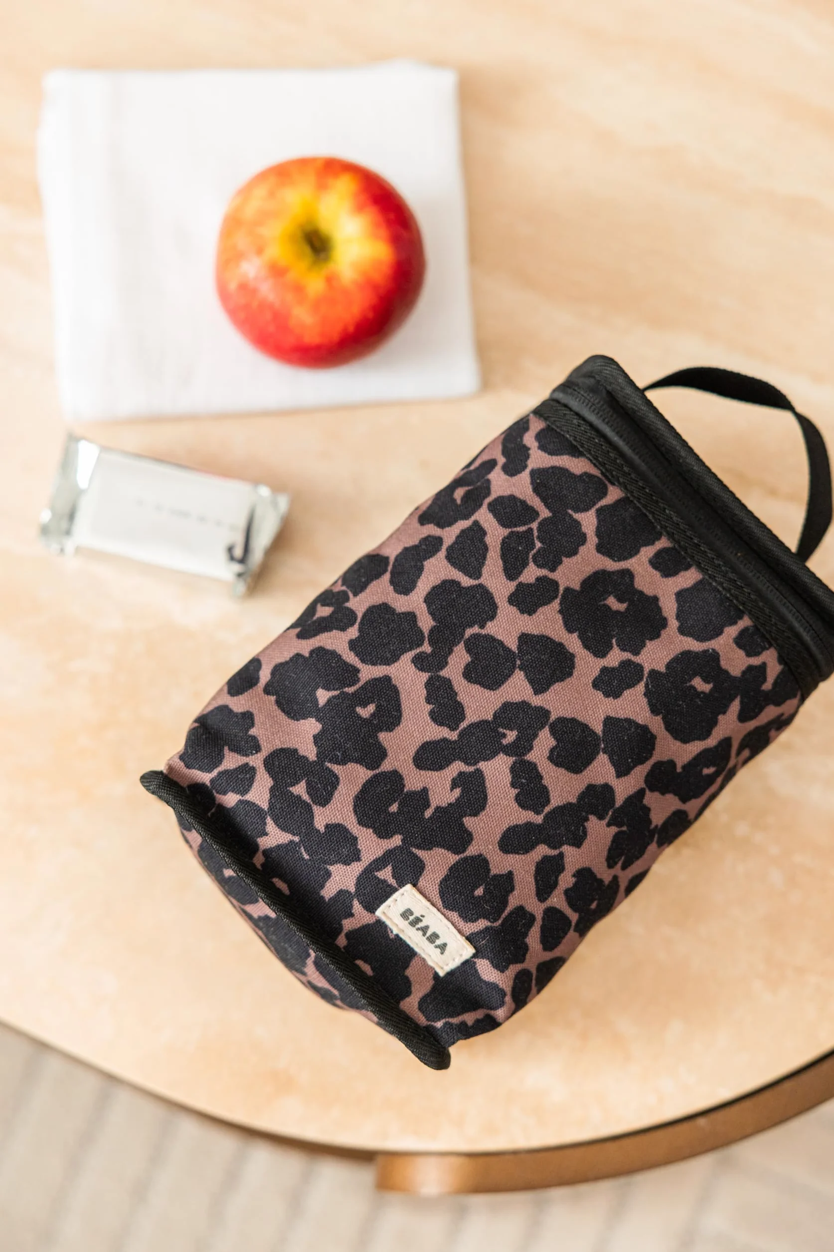 BÉABA - Borsa Termica Portapasto per Neonati, Contenitore Molto Capiente, Tasca per Biberon, Borsa per Trasportare Pasti Completi, Pieghevole, Materiale Morbido e Impermeabile